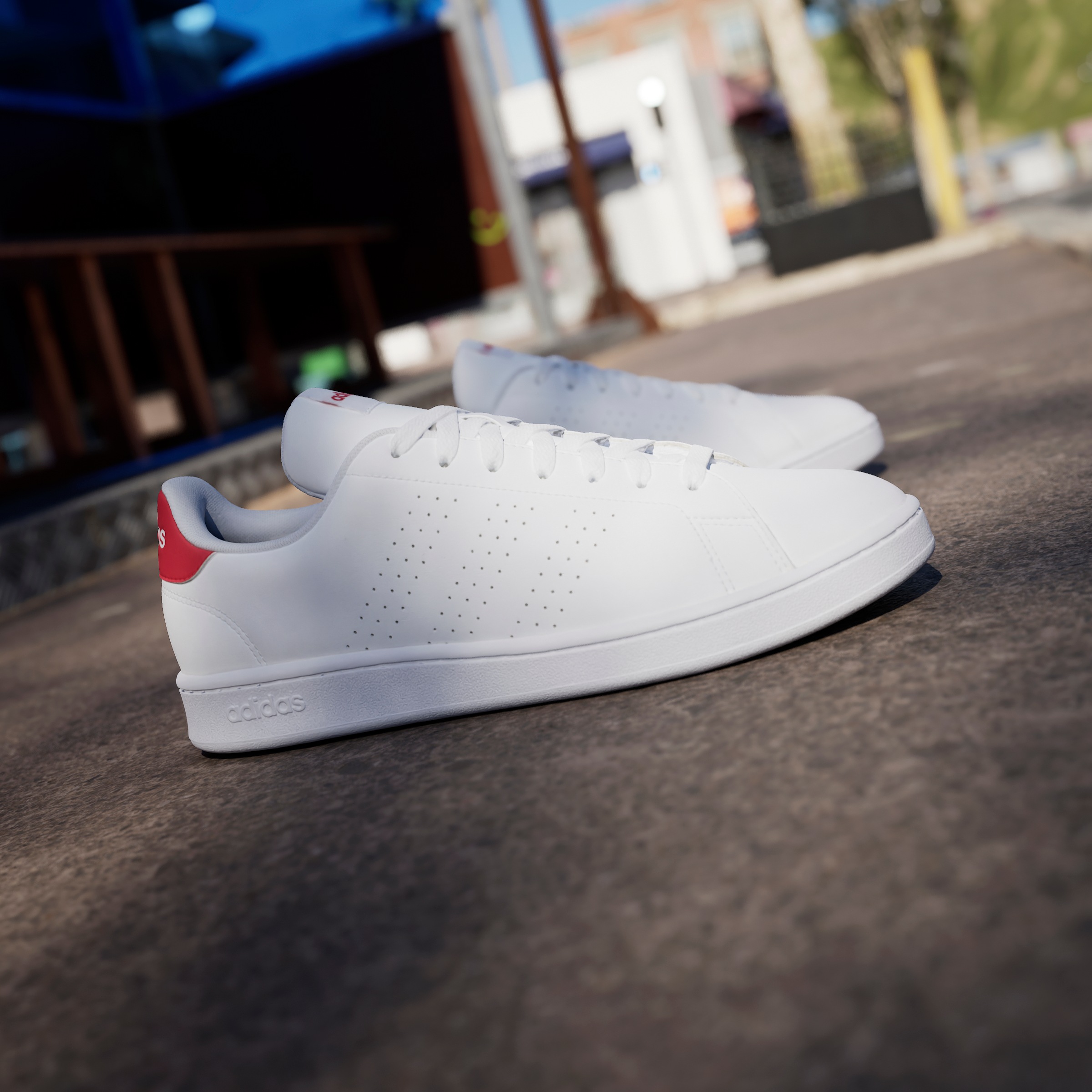adidas Sportswear Sneaker »ADVANTAGE«, Design auf den Spuren des adidas Stan Smith