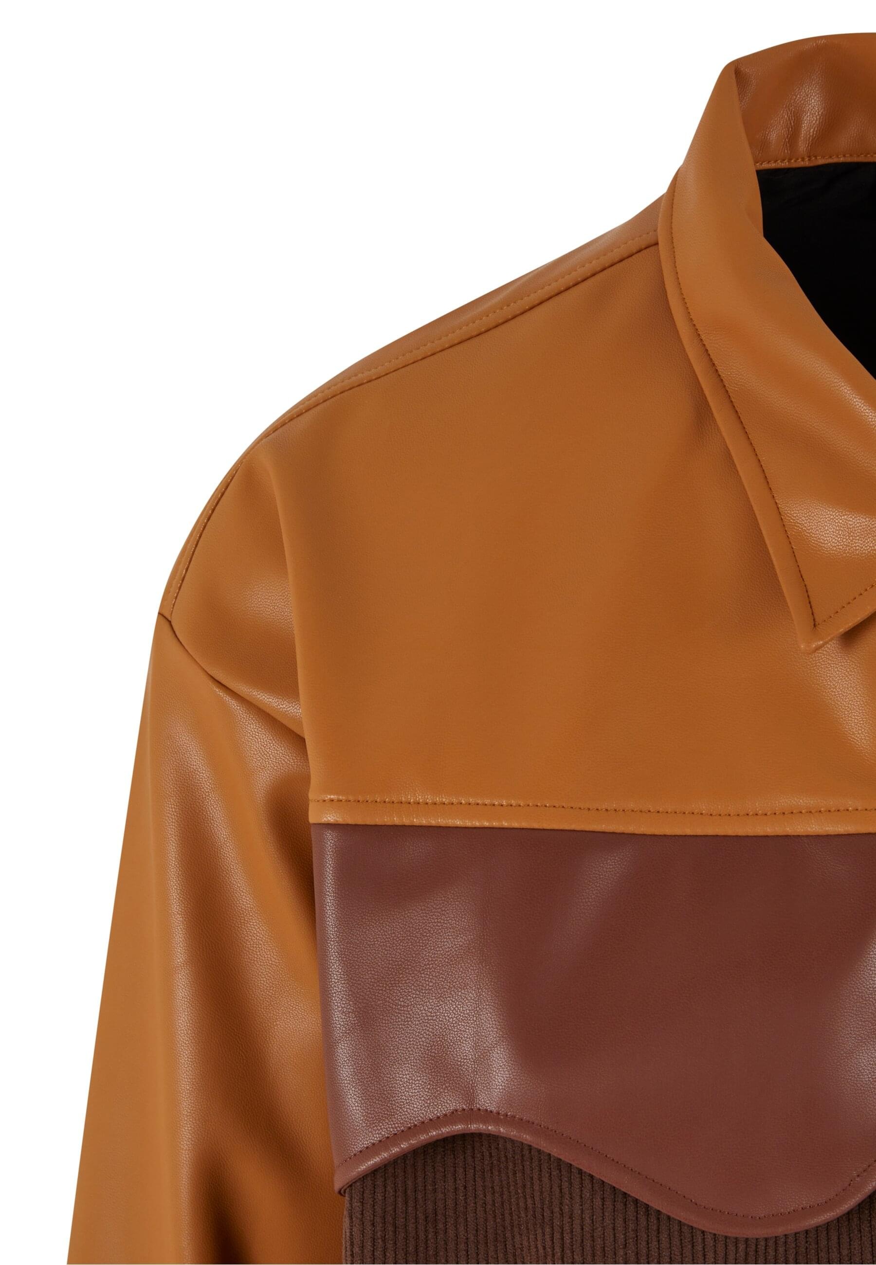 Another Cotton Lab Lederjacke »Another Cotton Lab Another Oversize Vegan Leather Jacket«, (1 St.), ohne Kapuze