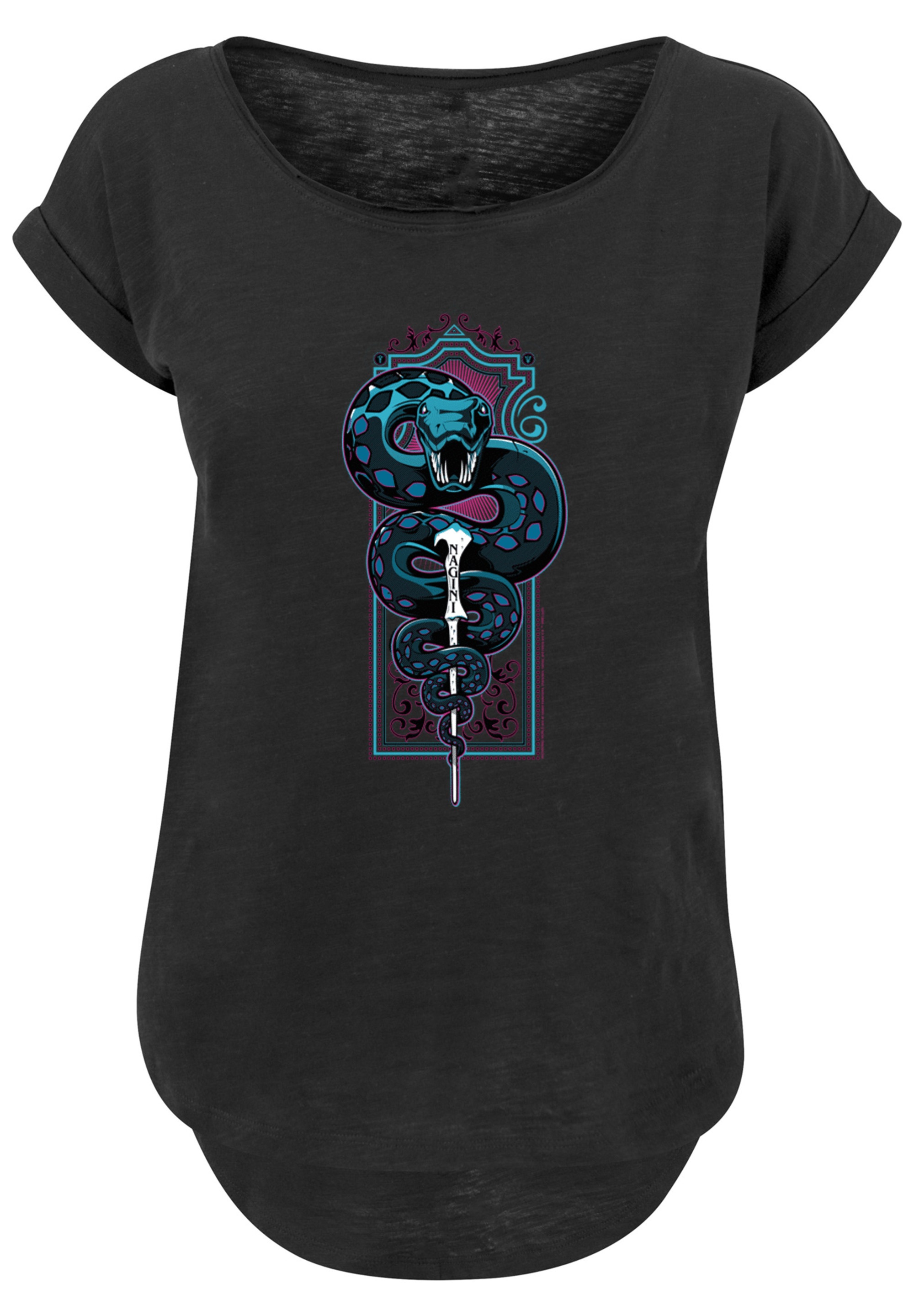 F4NT4STIC T-Shirt »Harry Potter Neon Nagini« Print