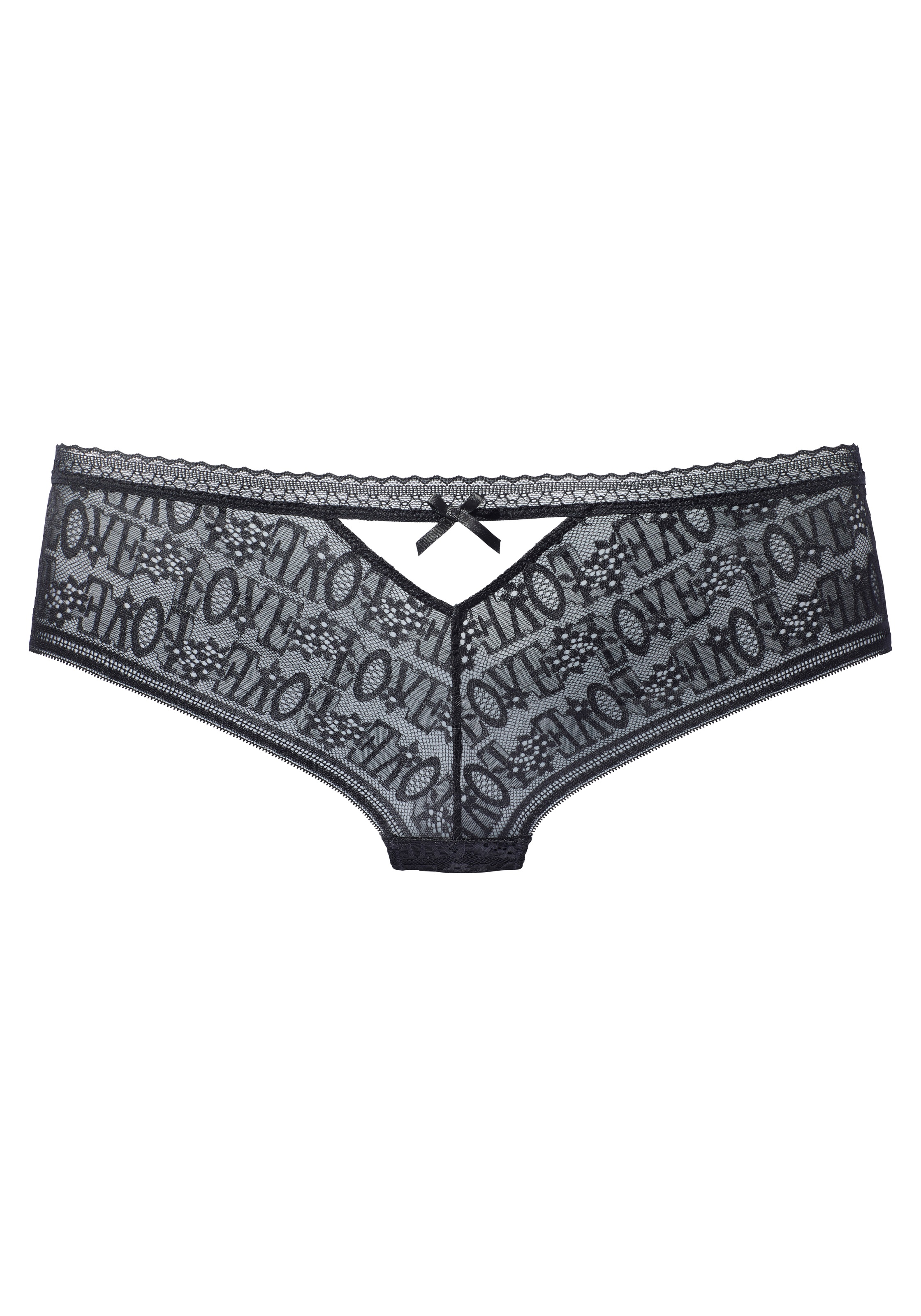 Vivance Stringpanty "Madita" aus Spitze mit „LOVE“-Schriftzug günstig online kaufen