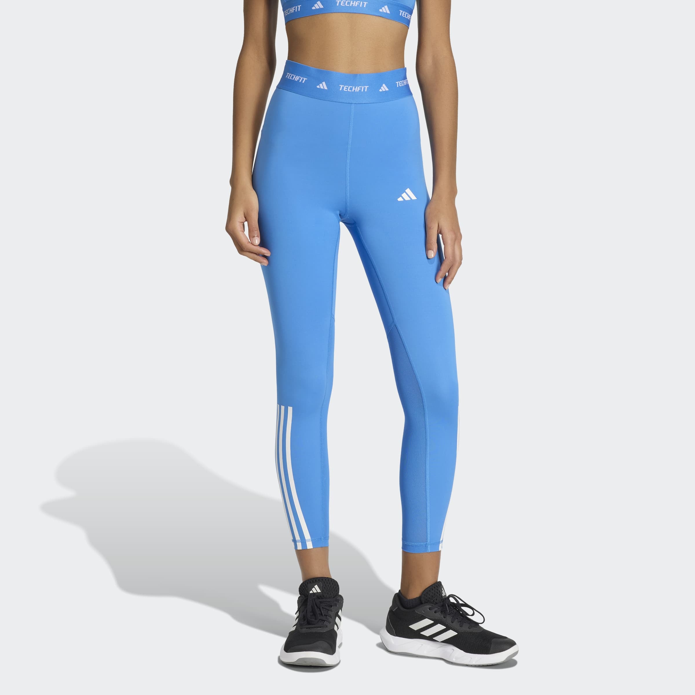 adidas Performance Trainingstights "TECHFIT 3-STREIFEN 7/8-LEGGINGS" günstig online kaufen