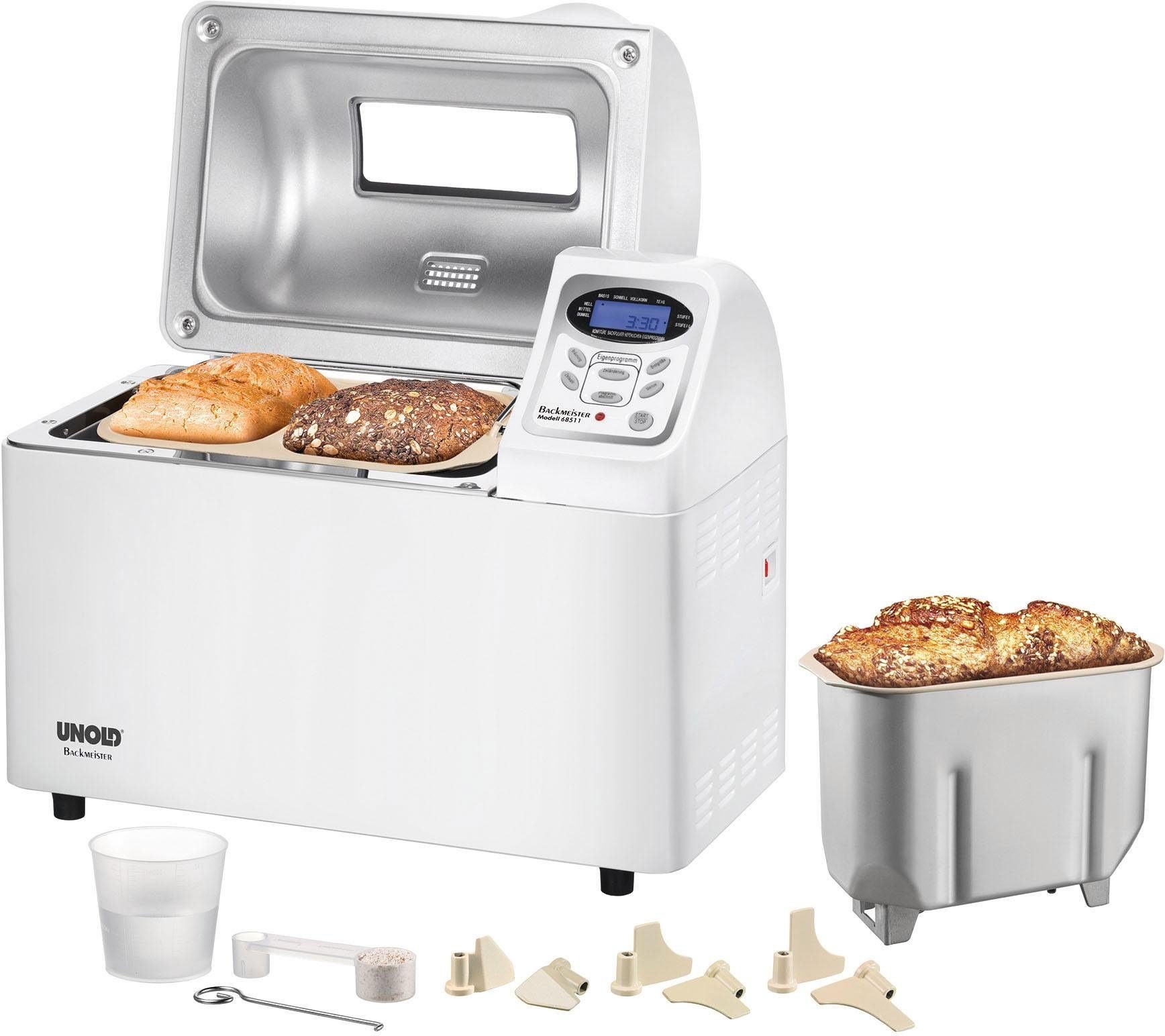 UNOLD 68511 Backmeister Extra Brotbackautomat - Weiß günstig kaufen | eBay