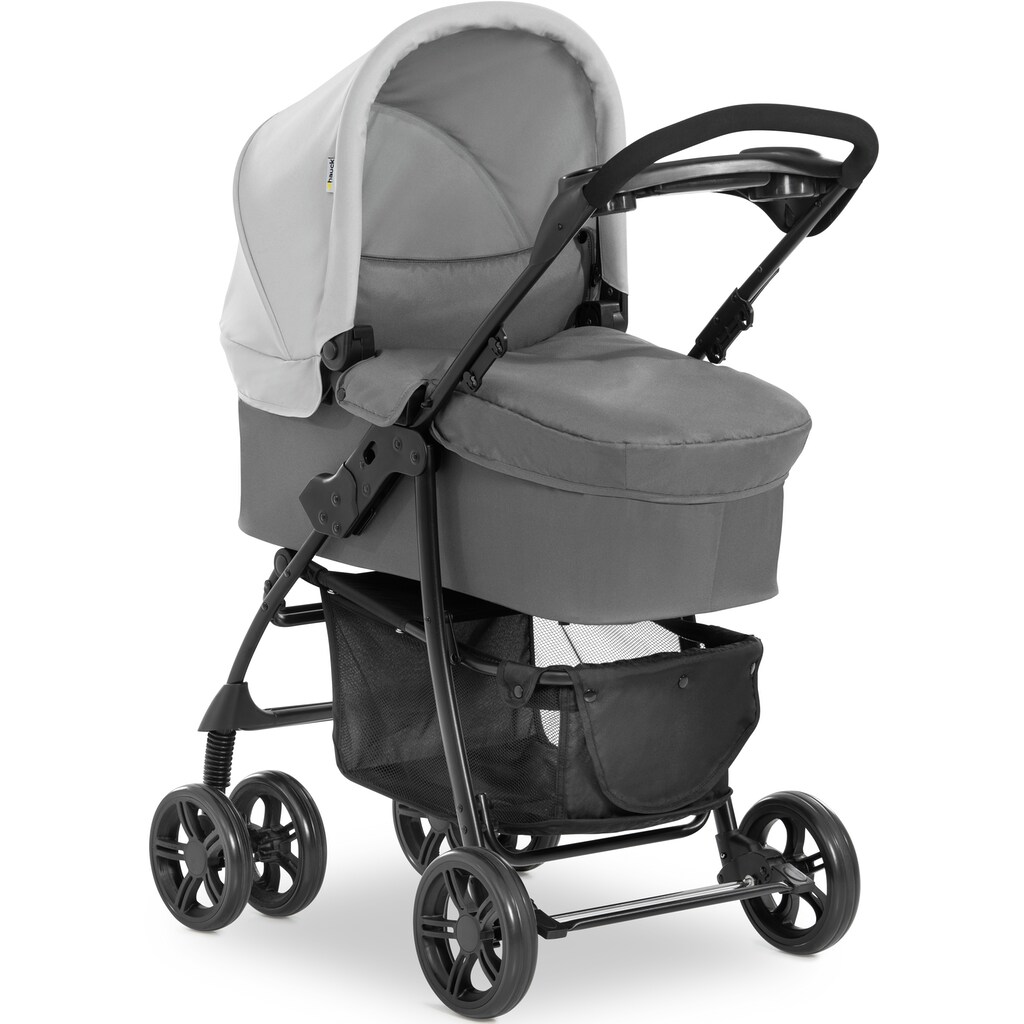 Hauck Kombi-Kinderwagen »Shopper Trioset«, 22 kg, mit Babywanne und Babyschale; Kinderwagen