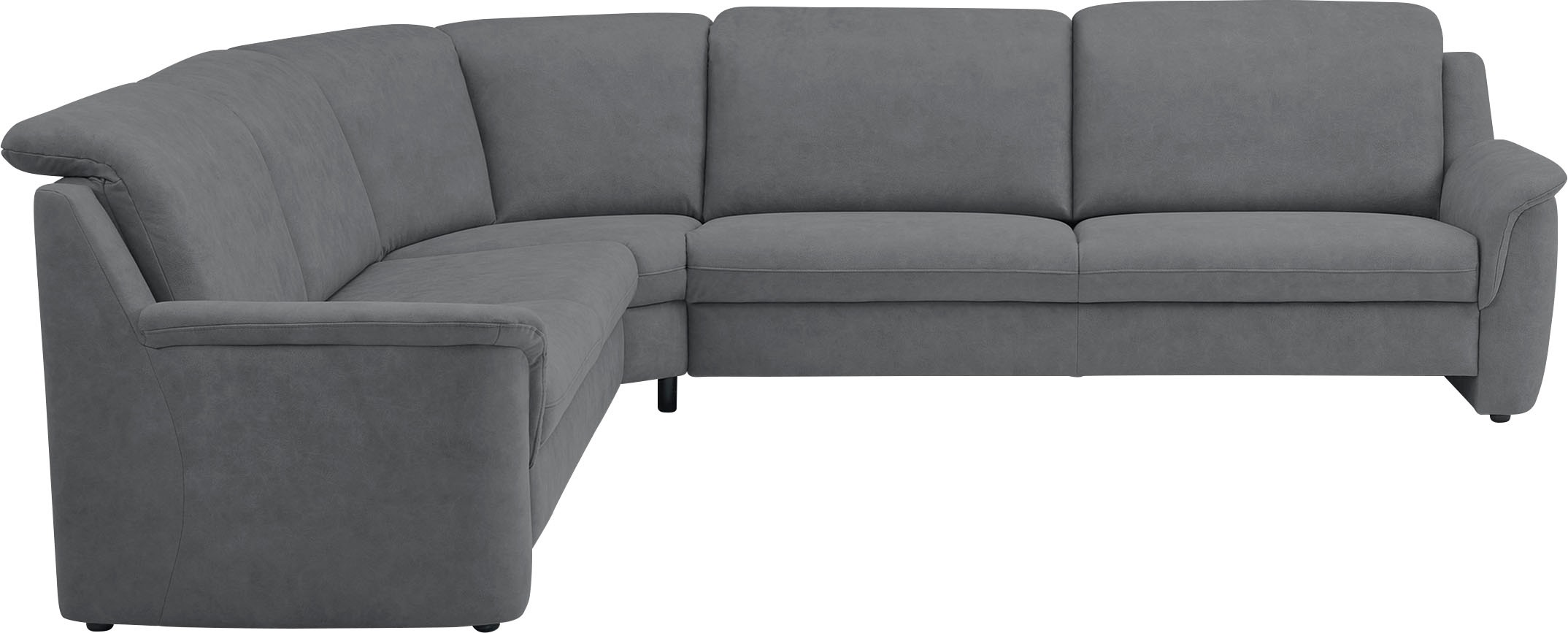 VILLA BECK Ecksofa »Garda L-Form«, (4 St.), inklusive Kopfteilverstellung, Stellmaß 277x245cm