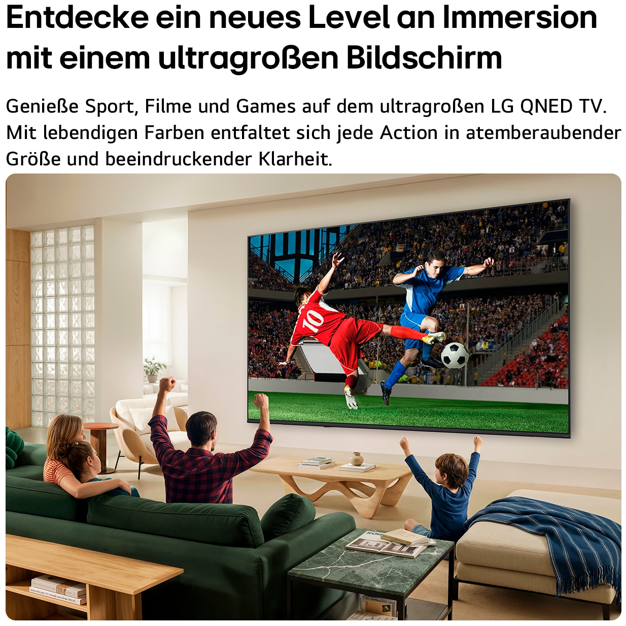 LG QNED-Fernseher »75QNED70B6A« 189 cm/75 ″ Smart-TV