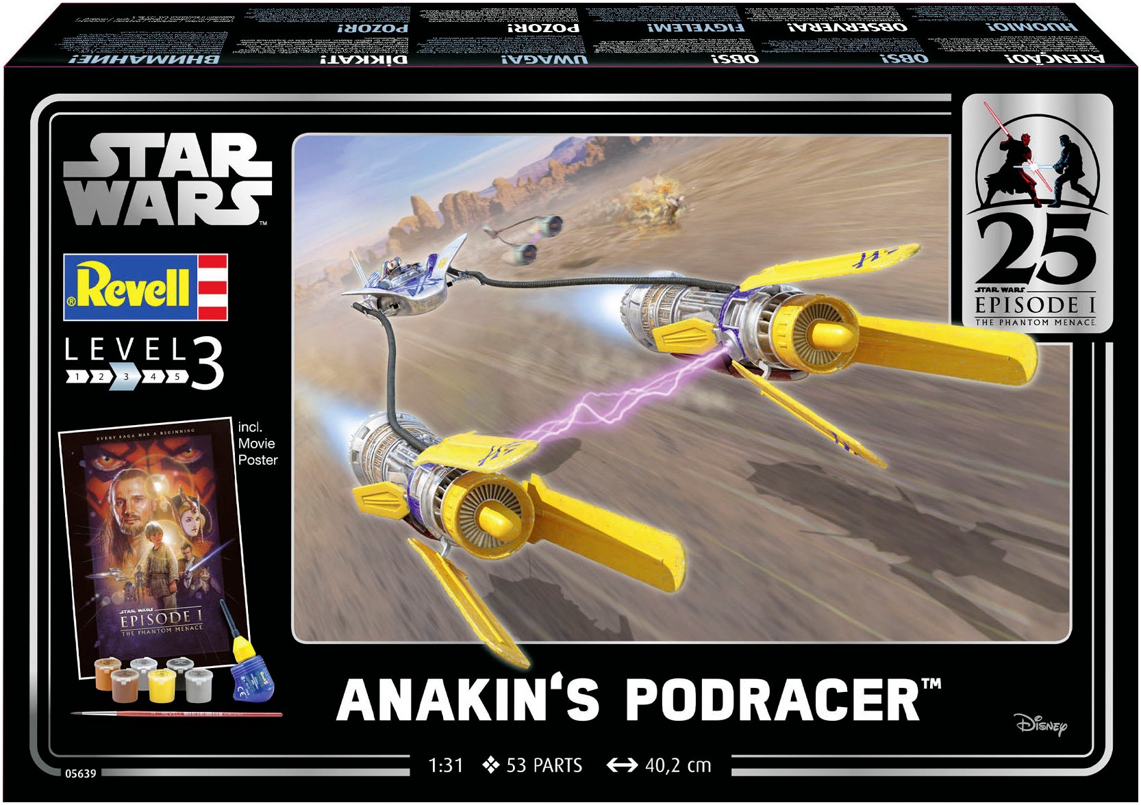 Revell® Modellbausatz »Geschenkset Anakin's Podracer, Star Wars«, Made in Europe