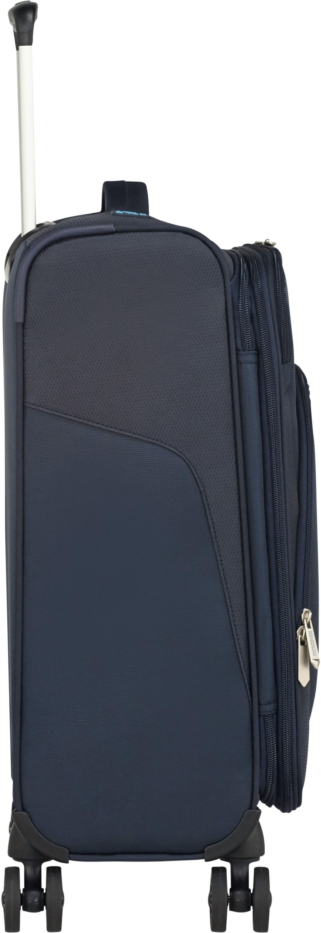 American Tourister® Weichgepäck-Trolley »SUMMERFUNK, 55 cm«, 4 Rollen, Handgepäck Reisekoffer Trolley TSA-Zahlenschloss Volumenerweiterung