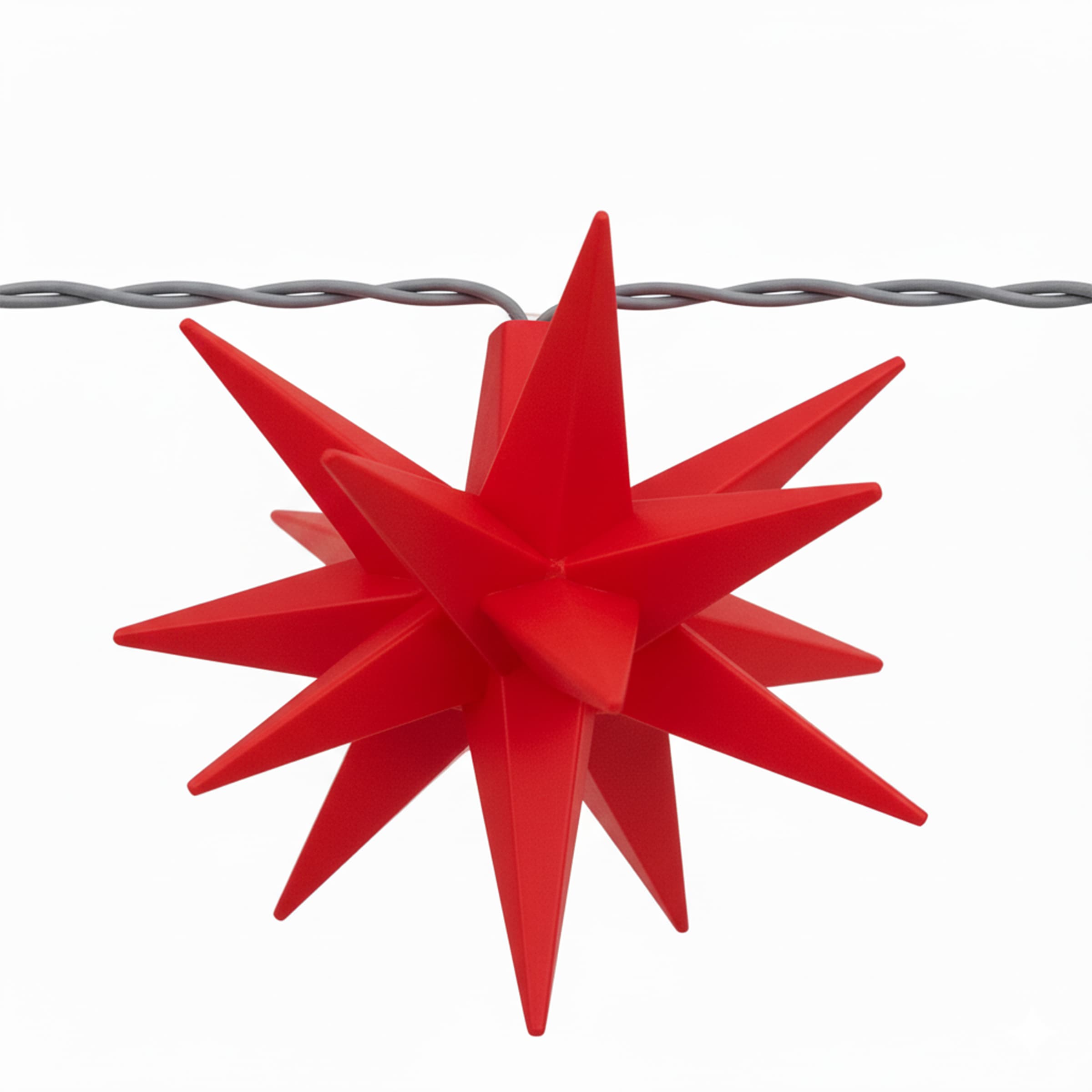 OTTO home LED-Lichterkette »Earrin« 10 Stk.-flammig 3D 10er Sternenlichterkette, Sterne, Lichterkette, 4,5 m beleuchtet