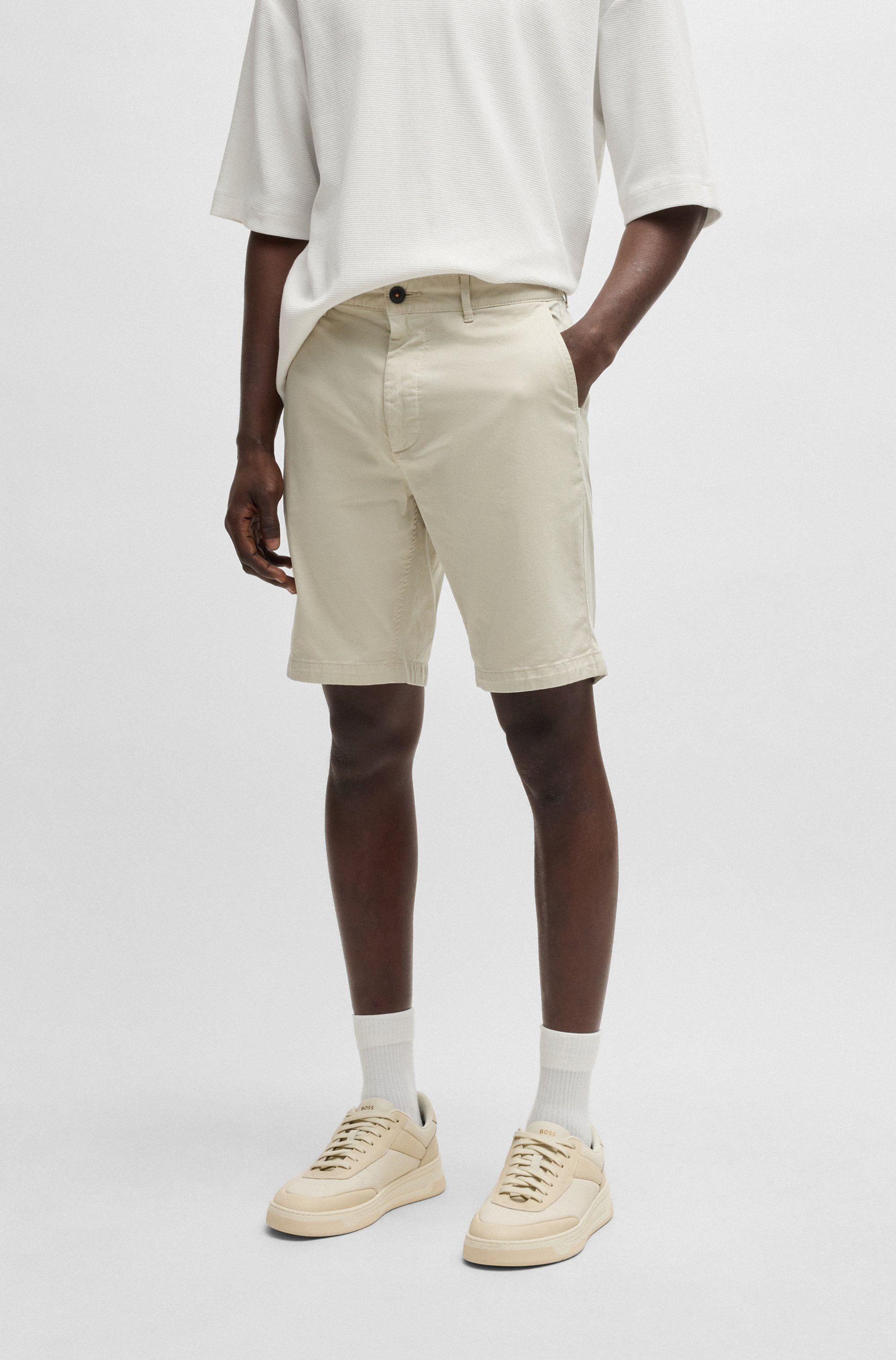 BOSS ORANGE Chinoshorts "slim Shorts", in moderner Passform günstig online kaufen