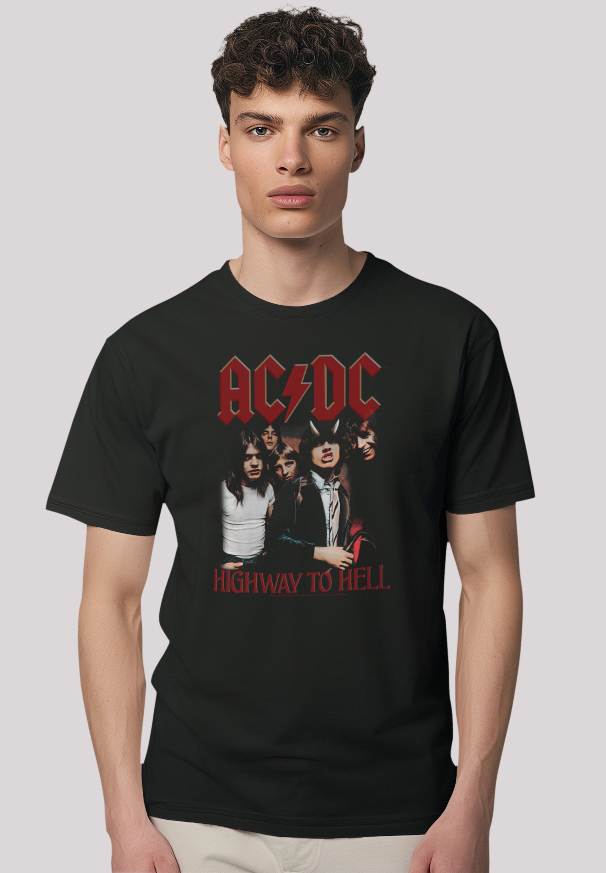 F4NT4STIC Marškinėliai »AC/DC Sijonas Musik papu...
