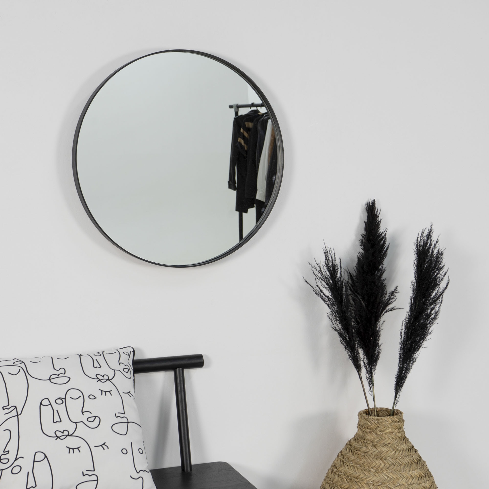 Spinder Design Spiegel »DONNA 3«, (1 St.), Wandspiegel aus Stahl