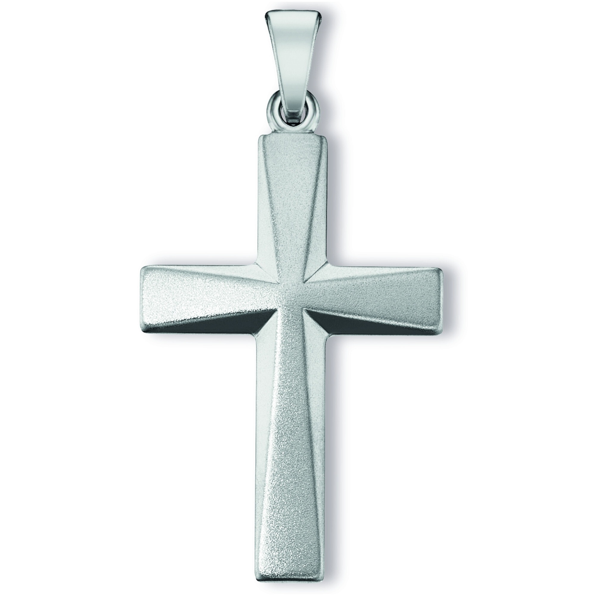 Kettenanhänger ONE ELEMENT "Kreuz Anhänger aus 925 Silber Kreuz Anhänger aus 925 Silber", silber, Schmuckanhänger, Damen, Silber 925 (Sterlingsilber), Kettenanhänger, Ausdruck von Individualität – dezent, bedeutungsvoll, nah am Herzen 2