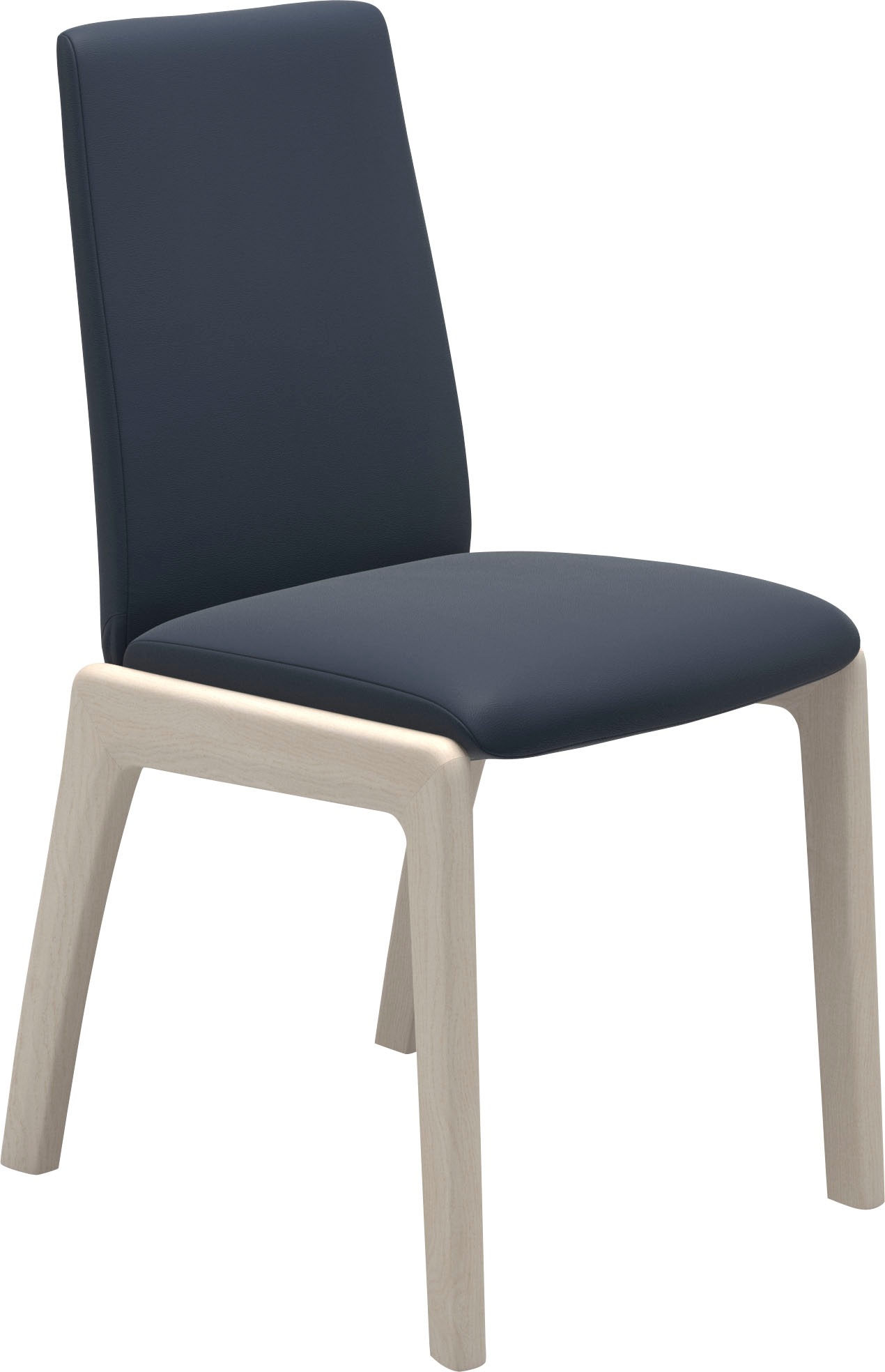 Stressless Polsterstuhl "Laurel" () Low Back, Größe M, mit abgerundeten Beinen in Eiche gekalkt