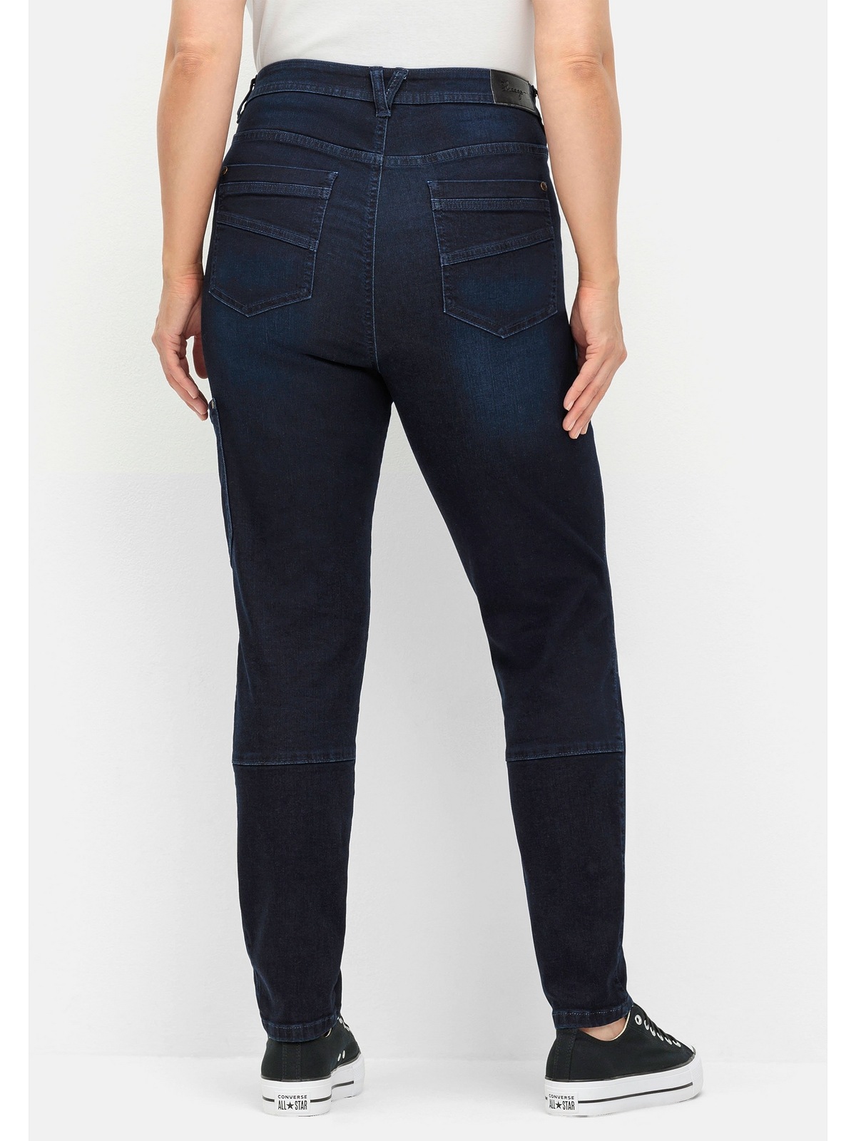 Sheego Stretch-Jeans »Große Größen« mit Tasche seitlich am Bein