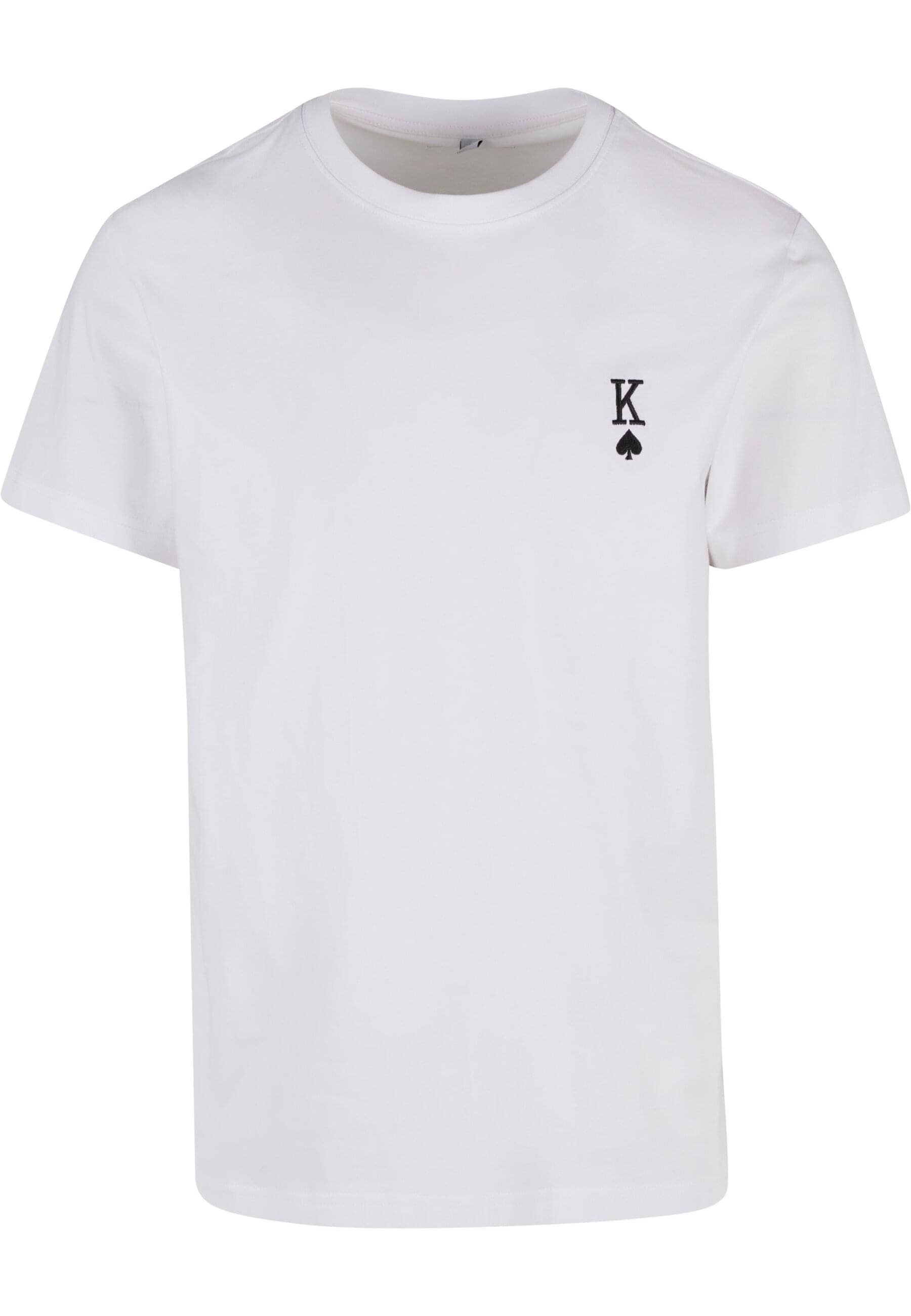 MisterTee T-Shirt "MisterTee King Card EMB Tee" 1 Stk. tlg. günstig online kaufen
