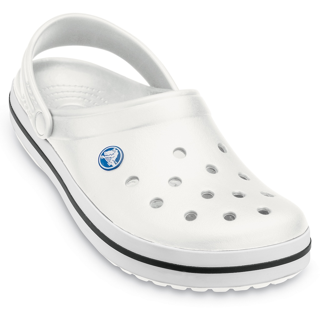 Crocs Clog »Crocband Clog«, Sommerschuh, Schlappen, Hausschuh mit zweifarbiger Laufsohle