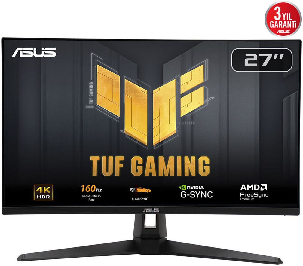 Asus Gaming-Monitor »VG27UQ1A« 69 cm/27 ″  3840 x 2160 px 1 Reaktionszeit 160 Hz