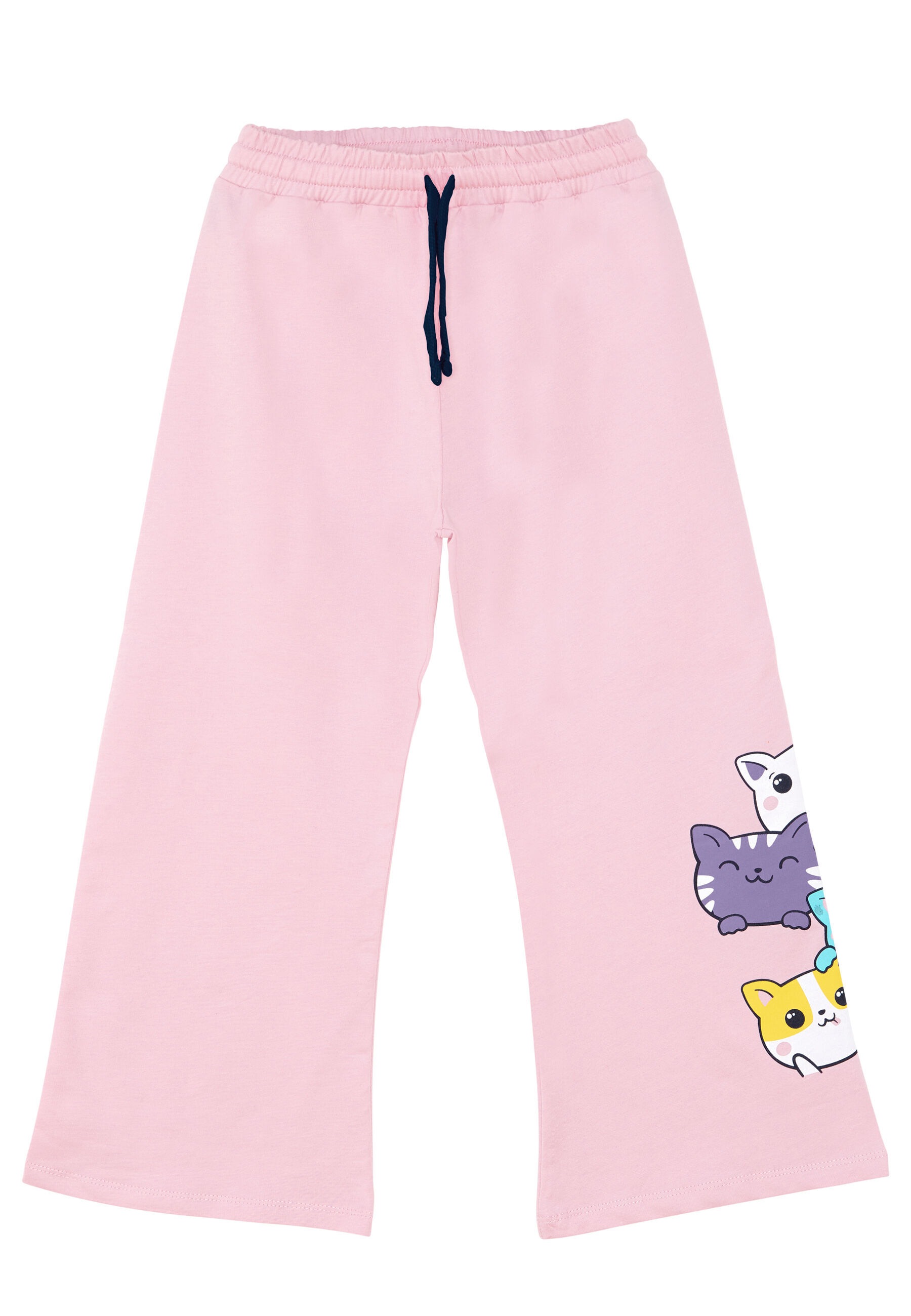 Denokids Hausanzug »Cute Cats«, (2 tlg.), mit Katzen-Motiv