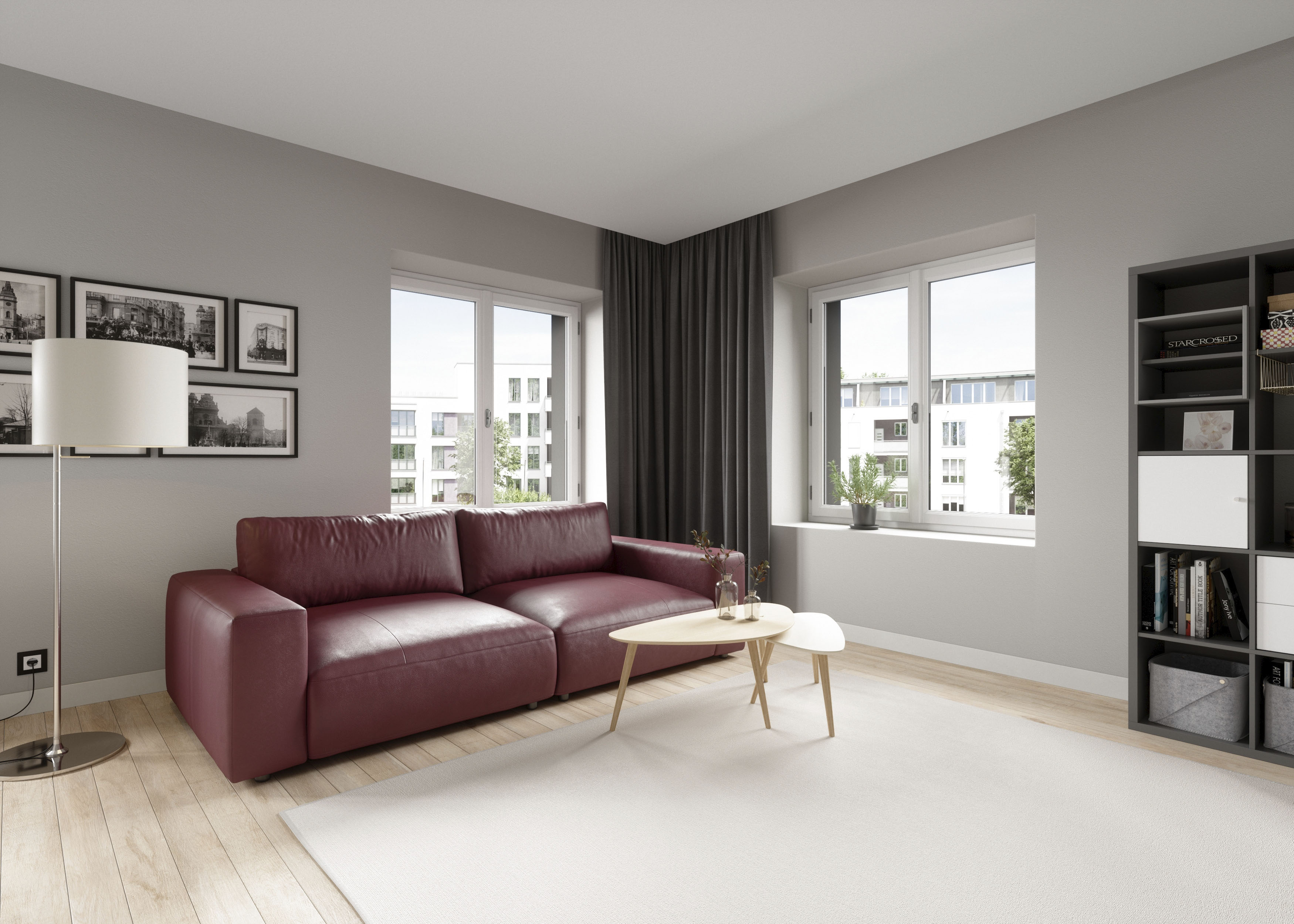Musterring Big-Sofa "LUCIA Mega Sofa, hoher Sitzkomfort, Breite 252cm, Kontrastnaht" in vielen Qualitäten und 4 unterschiedlichen Nähten, 2,5-Sitzer