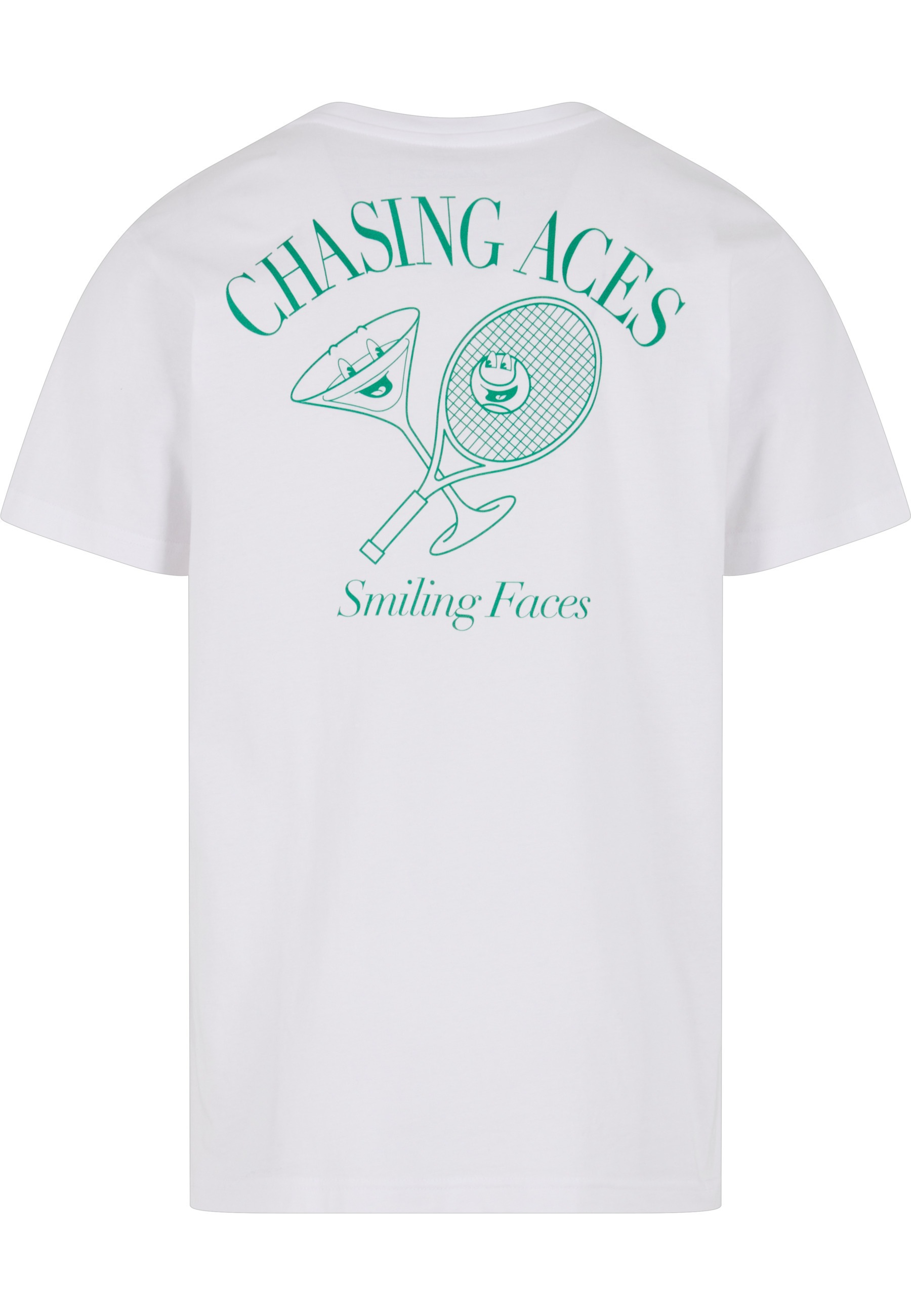 MisterTee T-Shirt »MisterTee Chasing Aces Smiling Faces Tee« 1 Stk.
