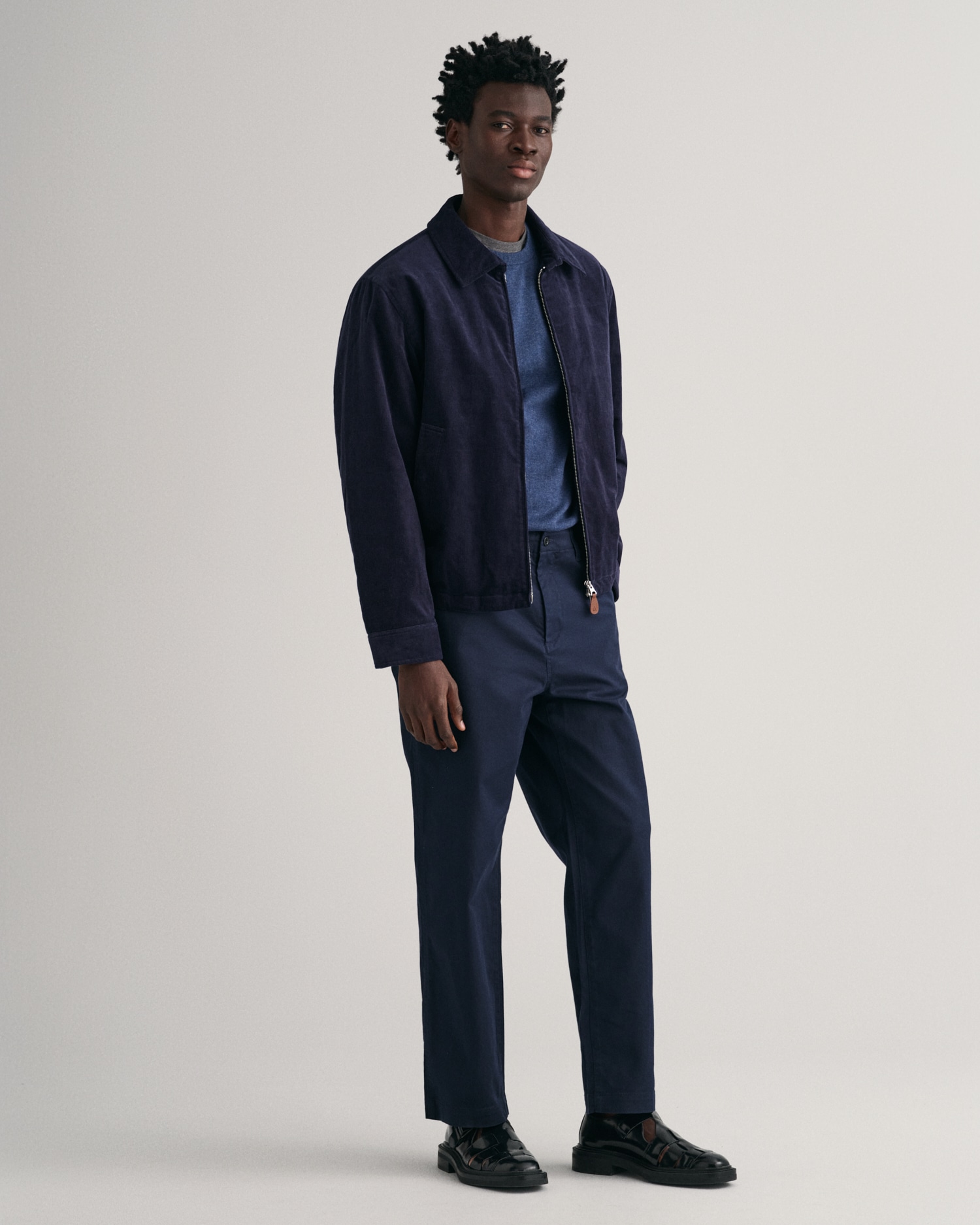 Gant Rundhalspullover »CLASSIC COTTON C-NECK«, Premium Strickpullver aus weicher 100% Baumwolle, Übergangspullover