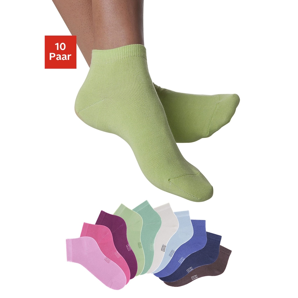 H.I.S Kurzsocken, (Set, 10 Paar)