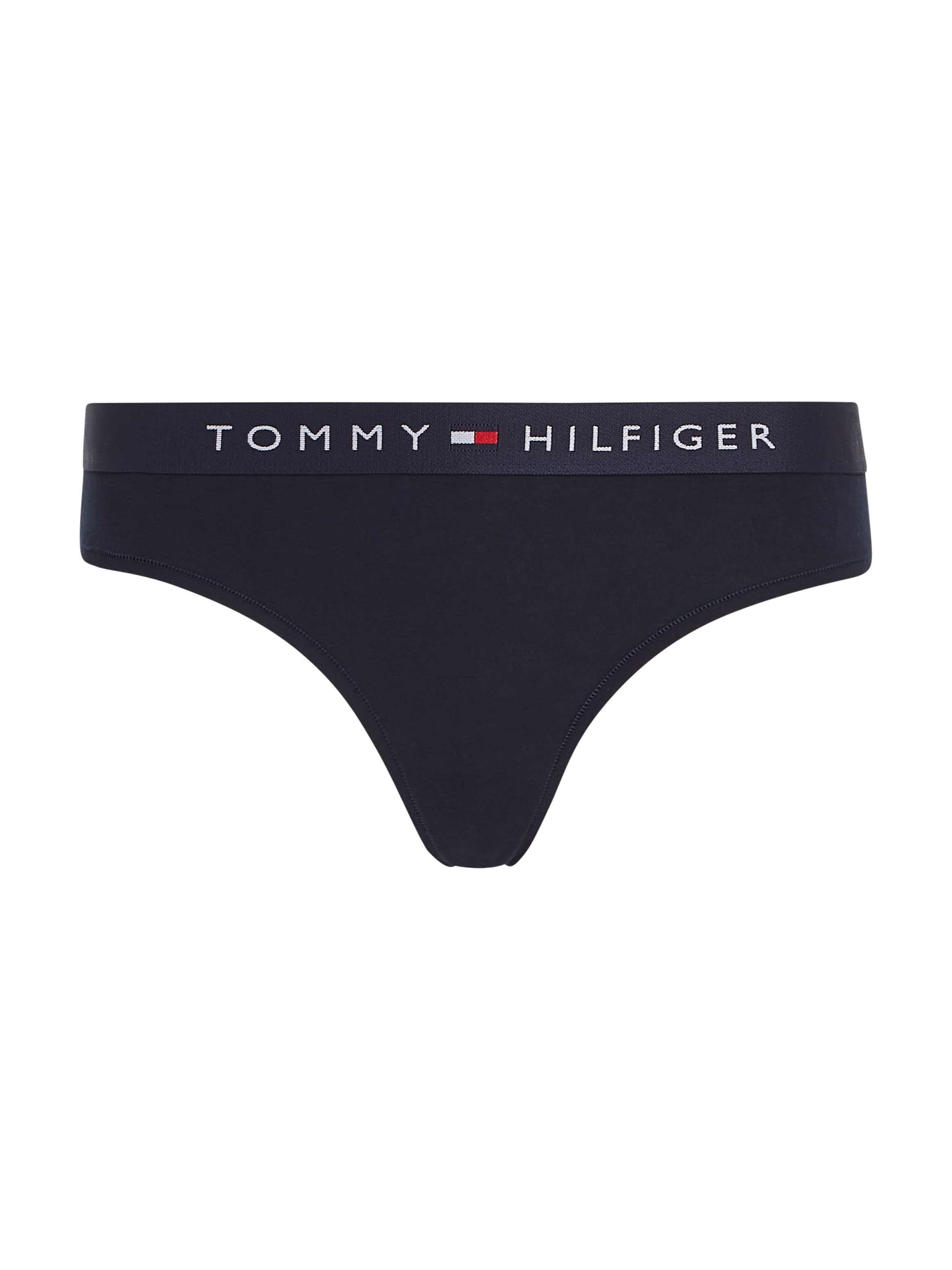 kaufen Tommy Tommy »THONG«, Markenlabel BAUR Slip Hilfiger online Hilfiger mit | Underwear