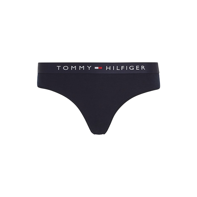Tommy Hilfiger Underwear Slip »THONG«, mit Tommy Hilfiger Markenlabel  online kaufen | BAUR