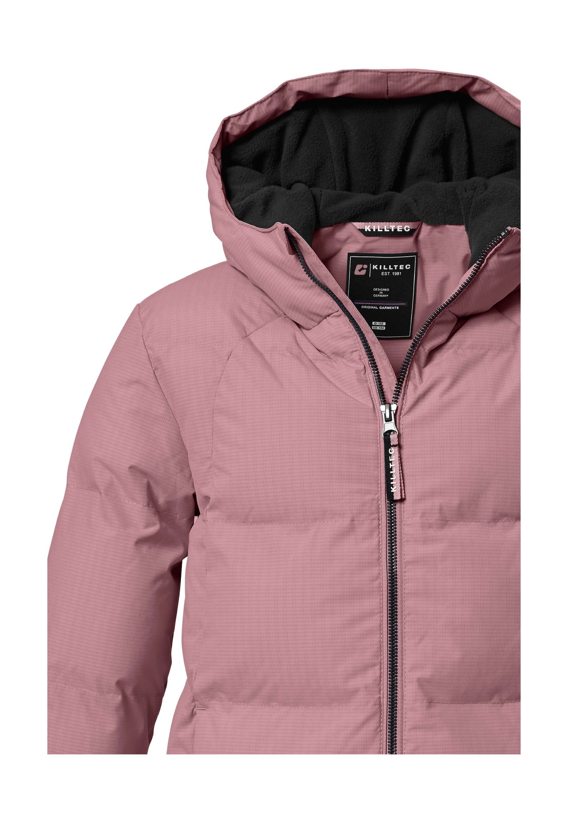 Killtec Steppjacke »KOW 357 GRLS QLTD JCKT«, Wasserabweisende Mädchenjacke mit Kapuze, atmungsaktiv, warm