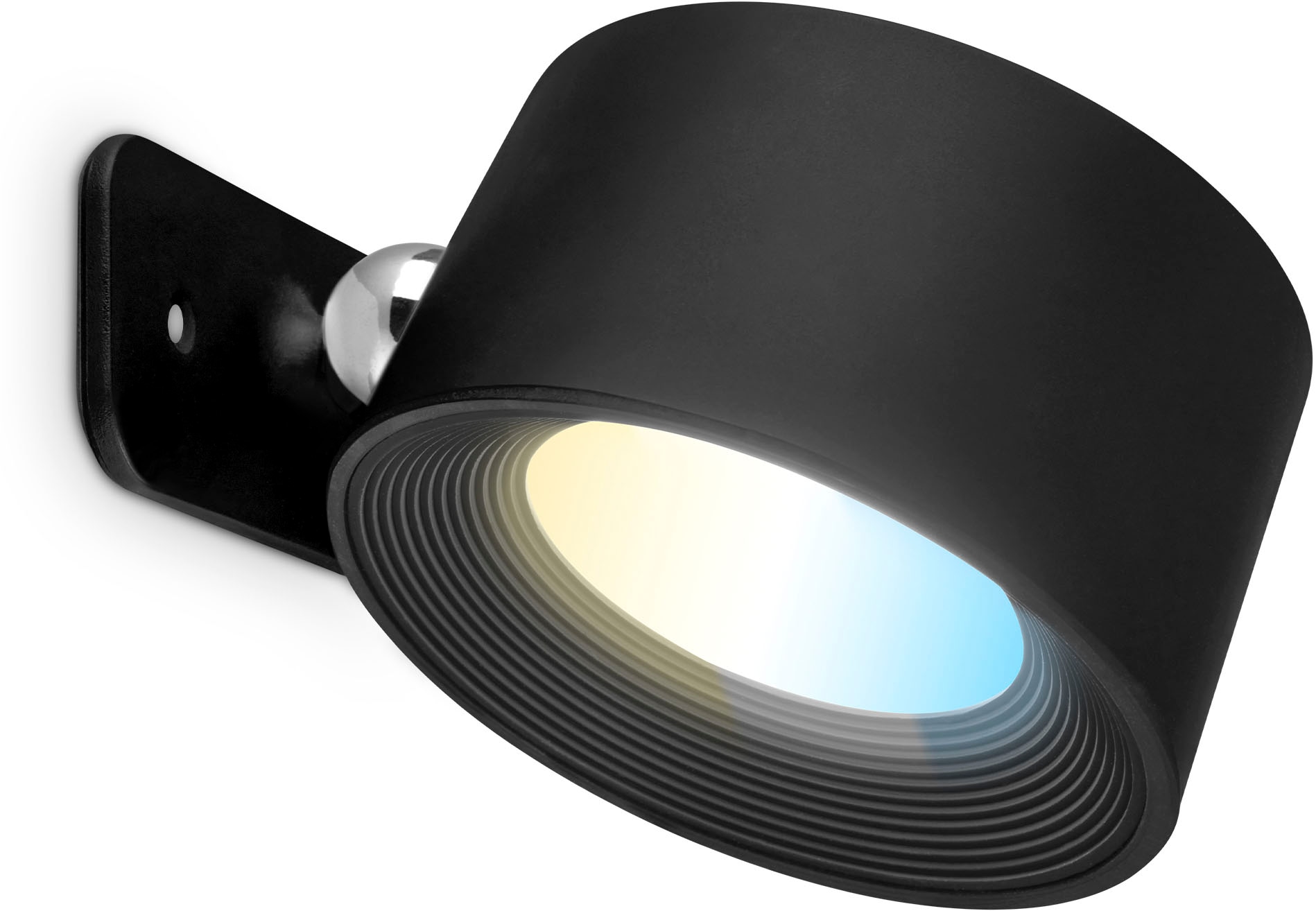 B.K.Licht LED Wandleuchte »BKL1597 Magnetische Akku Wandlampe, 3-Stufen Dimmer, mit USB-C«, 1 flammig, Leuchtmittel LED-Modul | LED fest integriert, CCT-Funktion, 150Lm, 2W, 14h Leuchtdauer, 4,5 x 8 x 9,5 cm, Schwarz