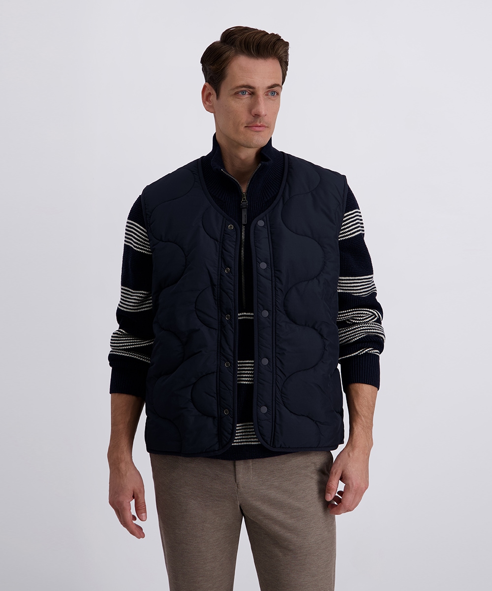 Pierre Cardin Steppweste in bequemer Weite günstig online kaufen