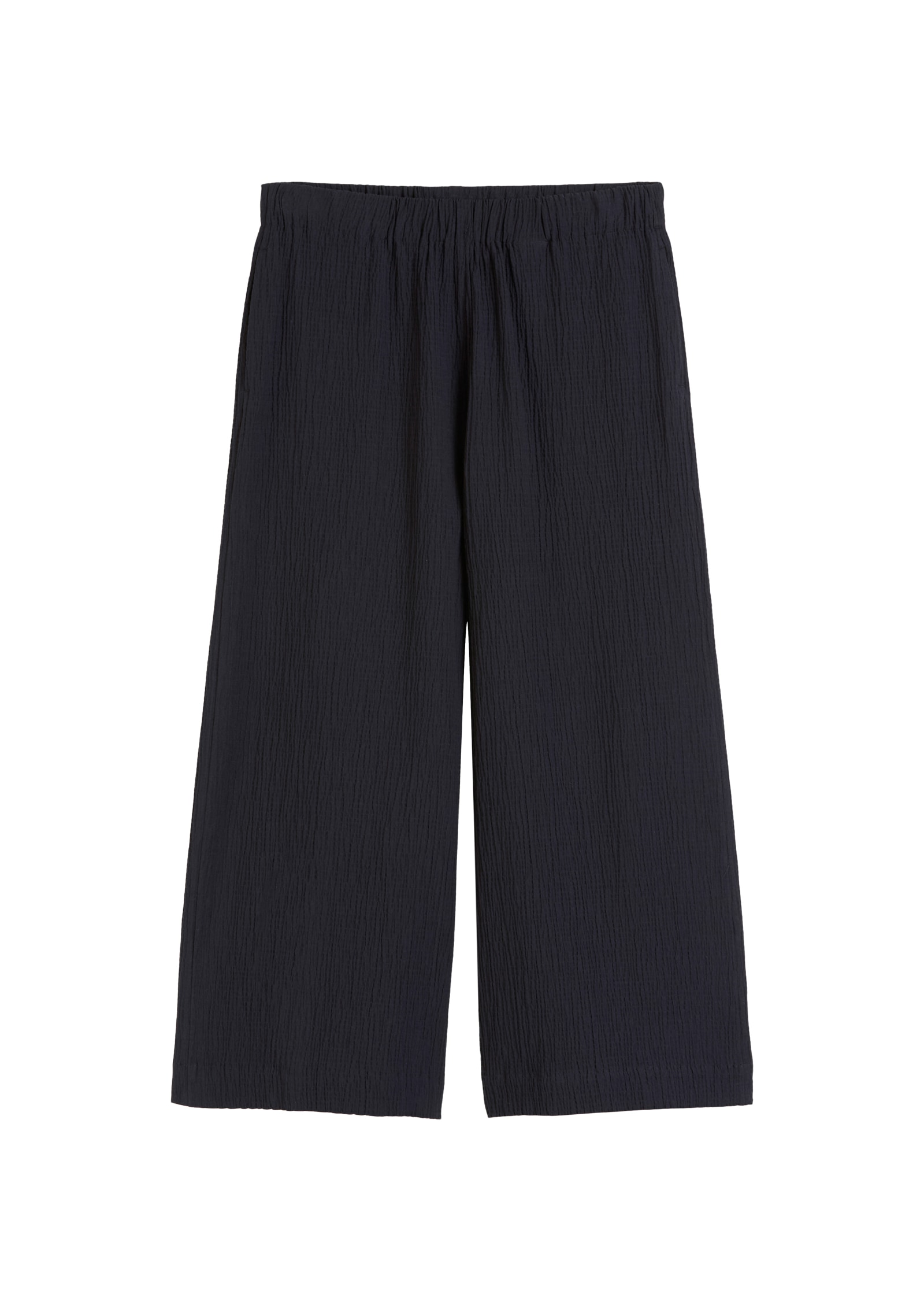 Marc O'Polo DENIM Schlupfhose, relaxed fit, mit markanter Struktur, verkürzte Form