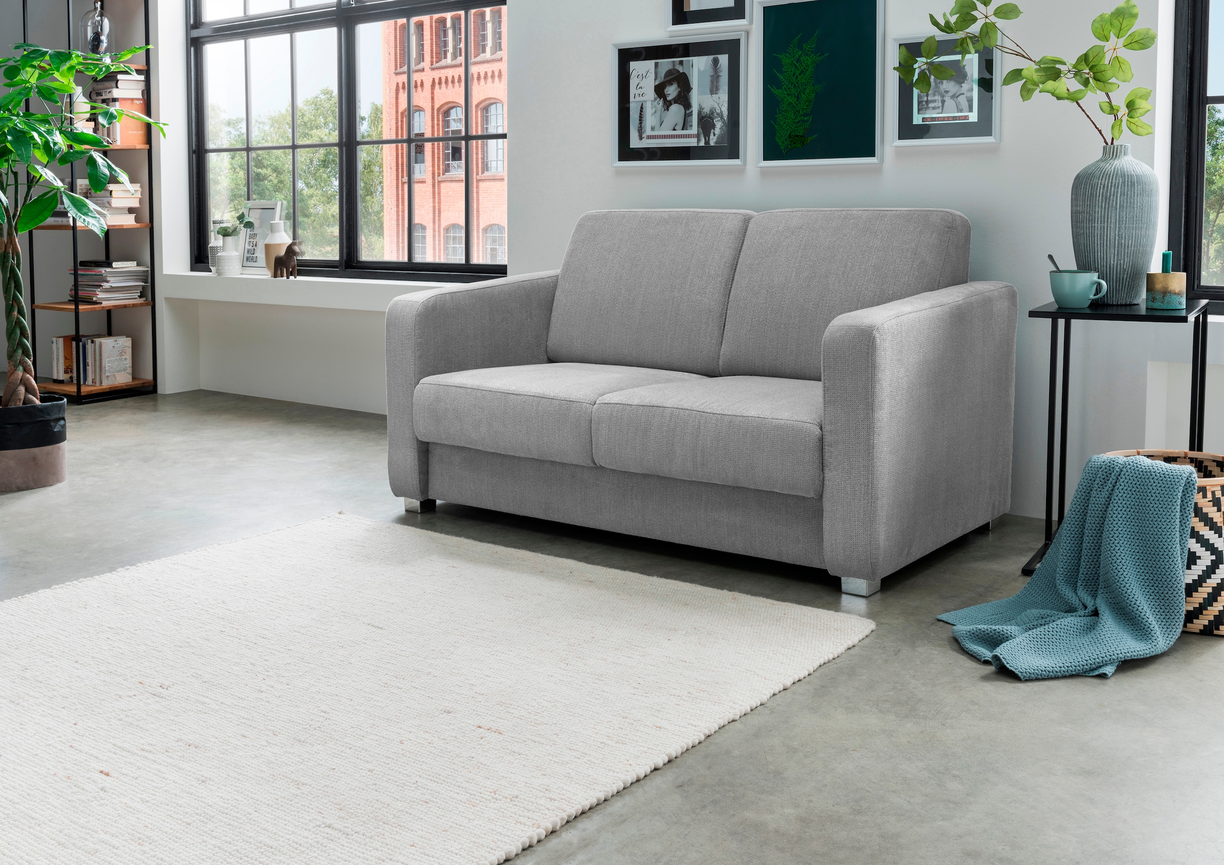 INOSIGN Schlafsofa "Mia Problemlöser Sofa, Einzelauszug, Bettsofa, zeitlos günstig online kaufen