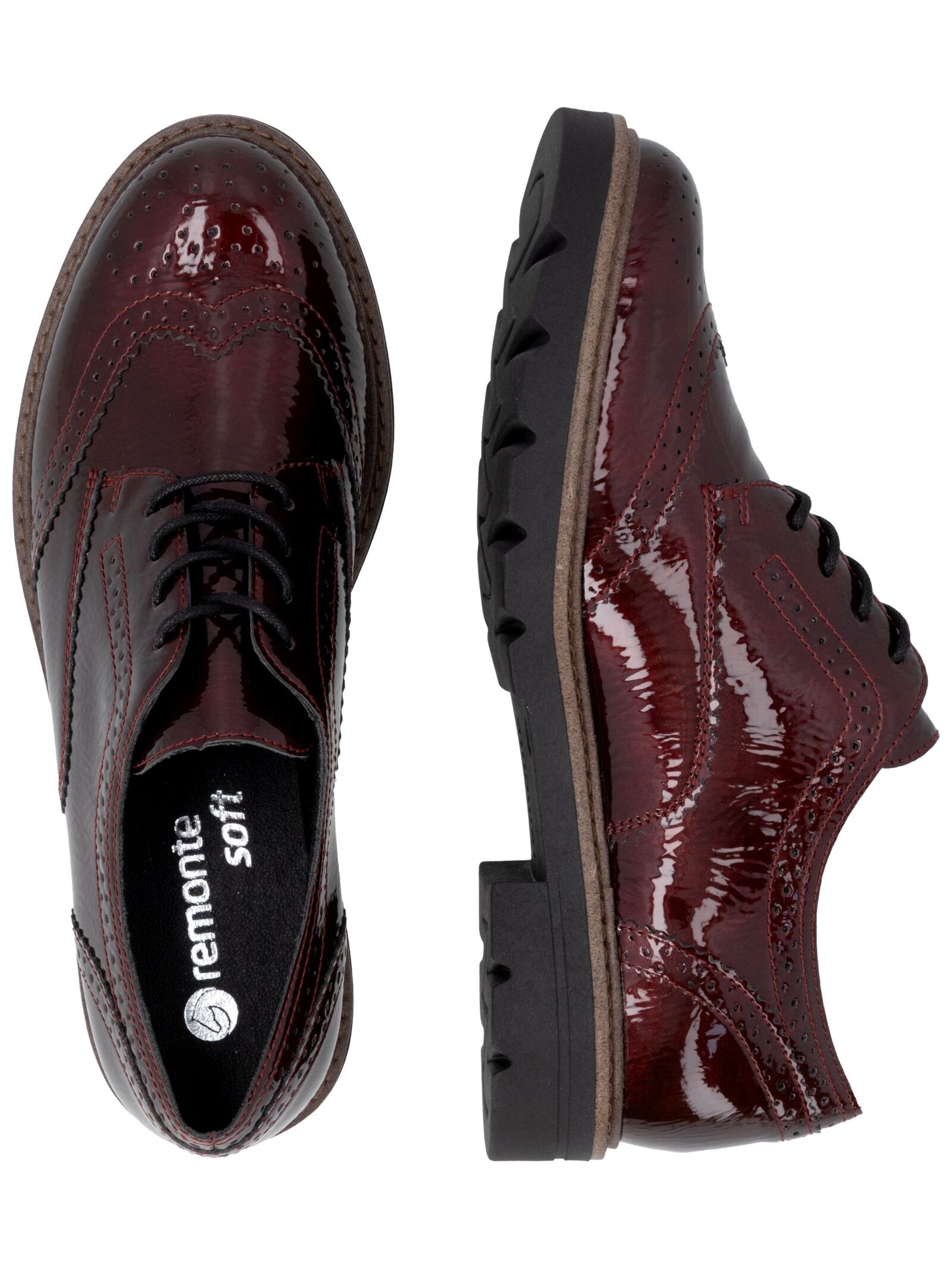 Remonte Schnürschuh »Remonte Halbschuhe Lederimitat«