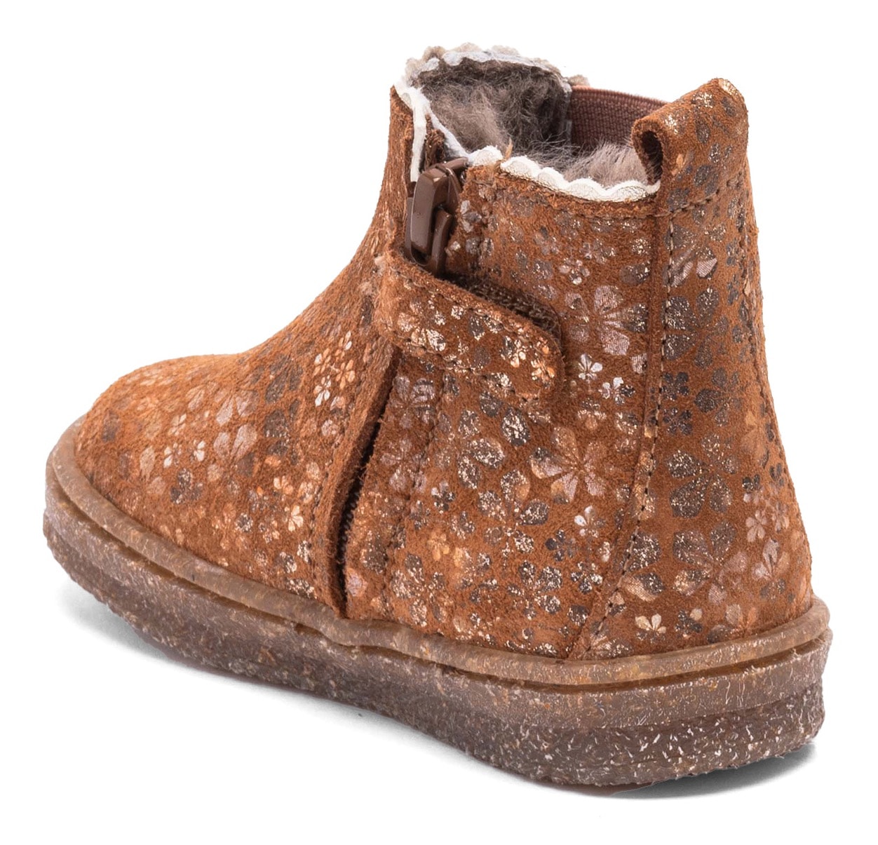 Bisgaard Chelseaboots »siggi lamb«, Babyschuh mit Lammfell, Größenschablone zum Download