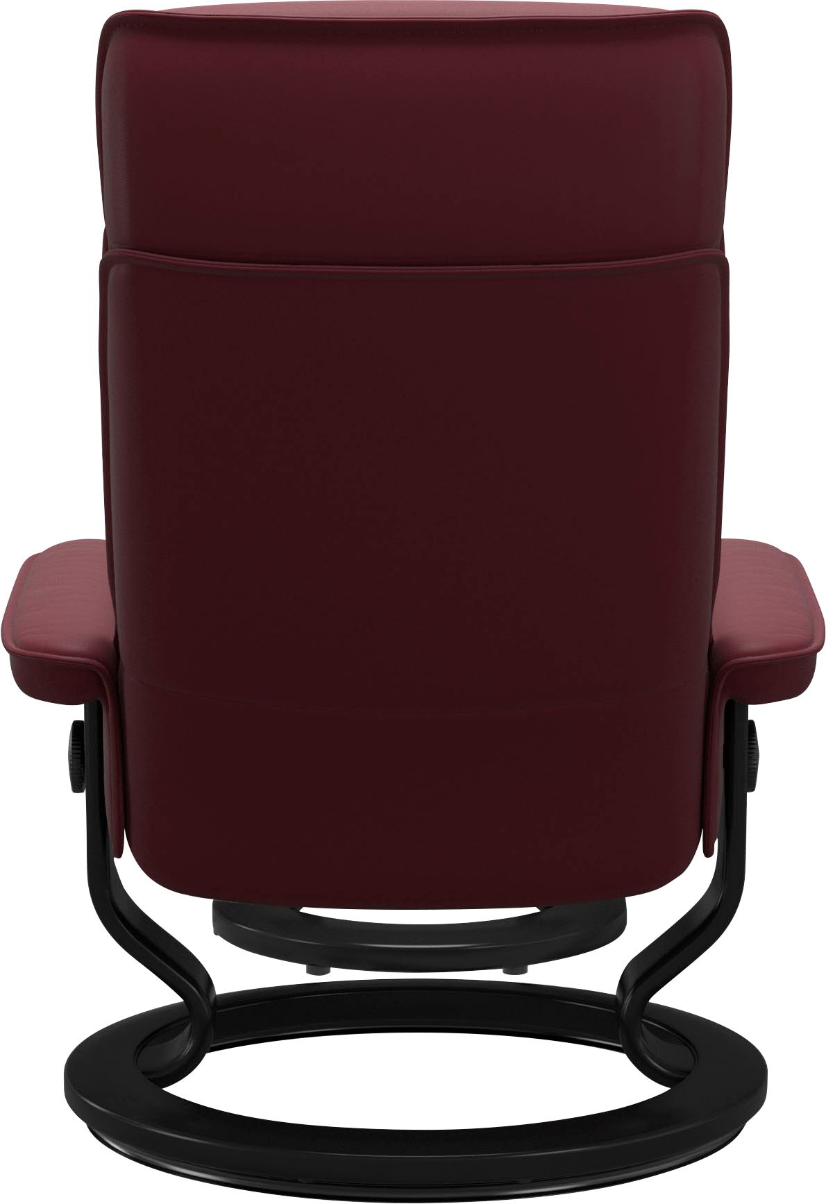 Thumbnail - Stressless Relaxsessel "Admiral", (Set, Relaxsessel inkl. Hocker), mit Classic Base, Größe M & L, Gestell Schwarz