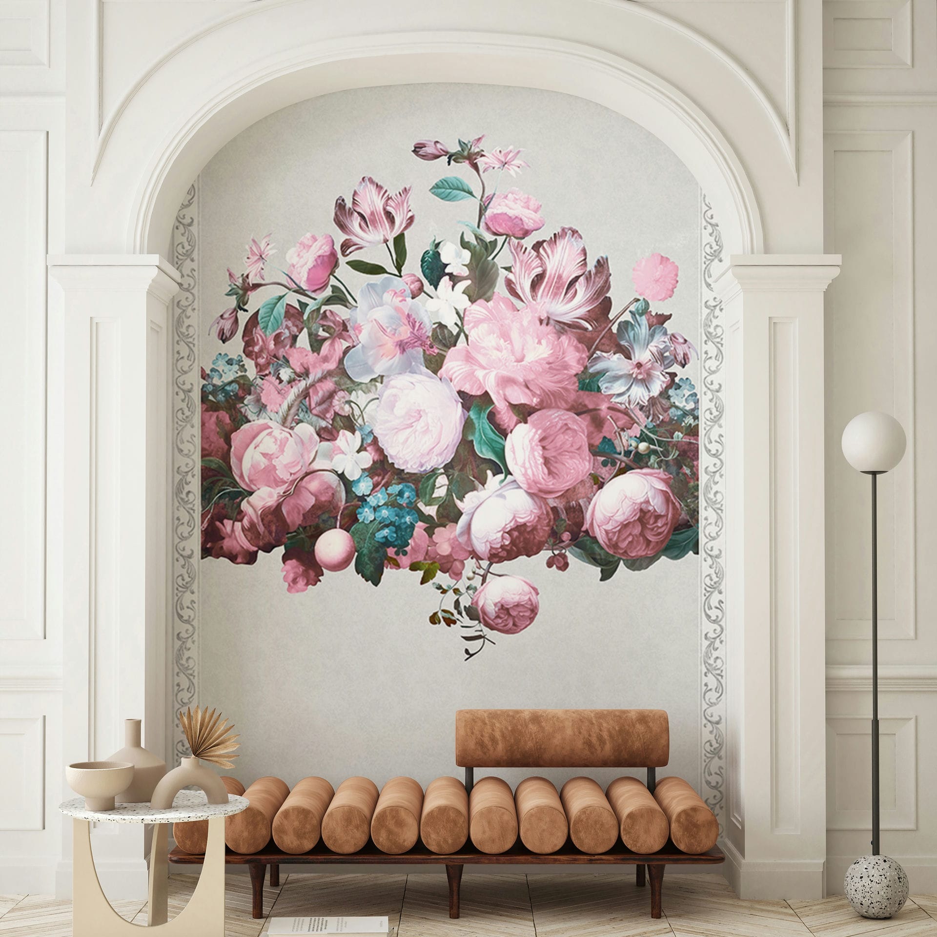 Marburg Fototapete »Silver Oak« floral für Wohnzimmer Schlafzimmer Küche