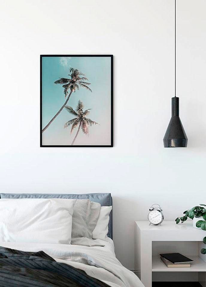 Komar Poster »Miami Palms«, Pflanzen-Blätter, (1 St.), Kinderzimmer, Schlafzimmer, Wohnzimmer