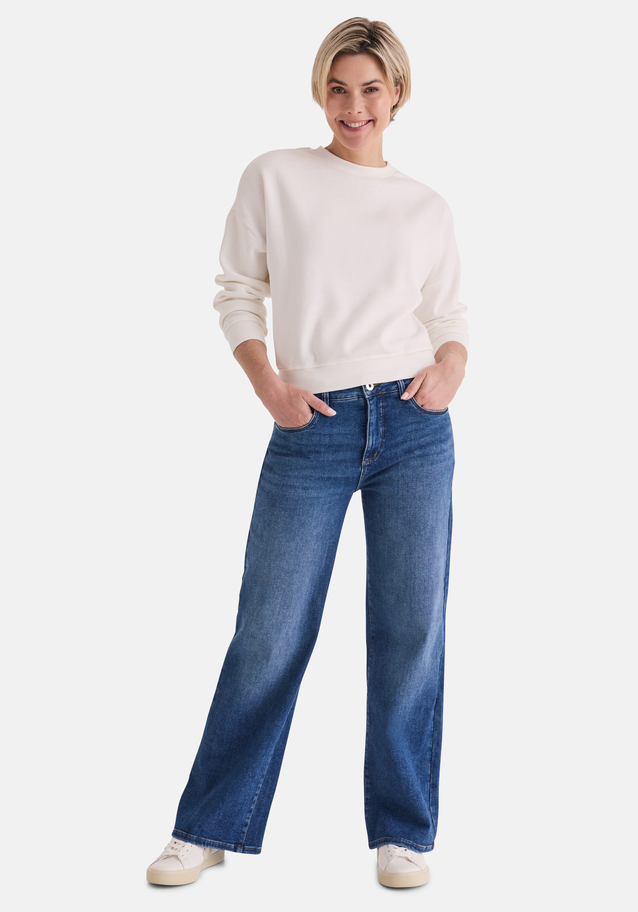 STOOKER WOMEN »MODENA Hose extra Wide Leg« Hose extra Wide Leg für Damen