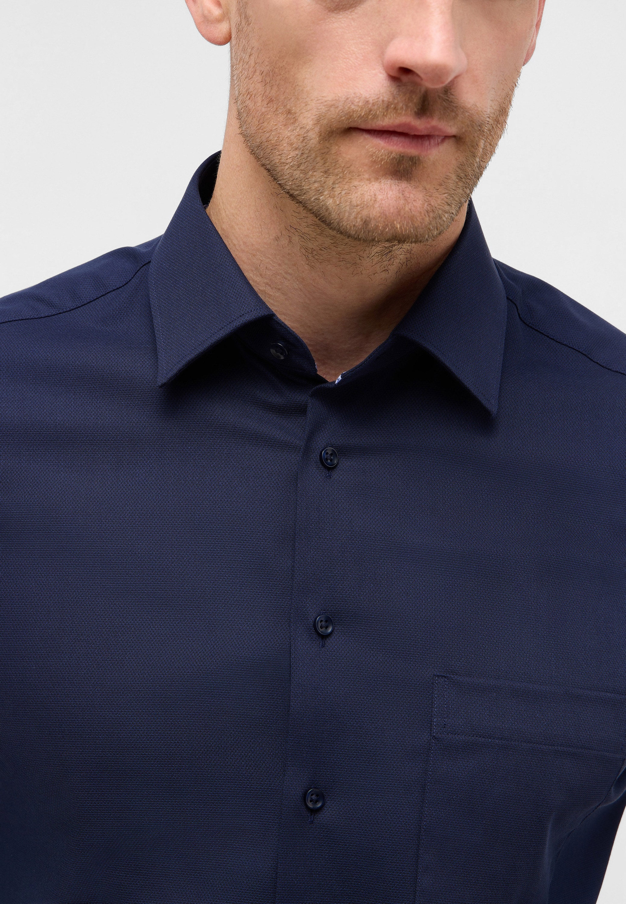 Eterna Langarmhemd »MODERN FIT«, NON IRON (bügelfrei)
