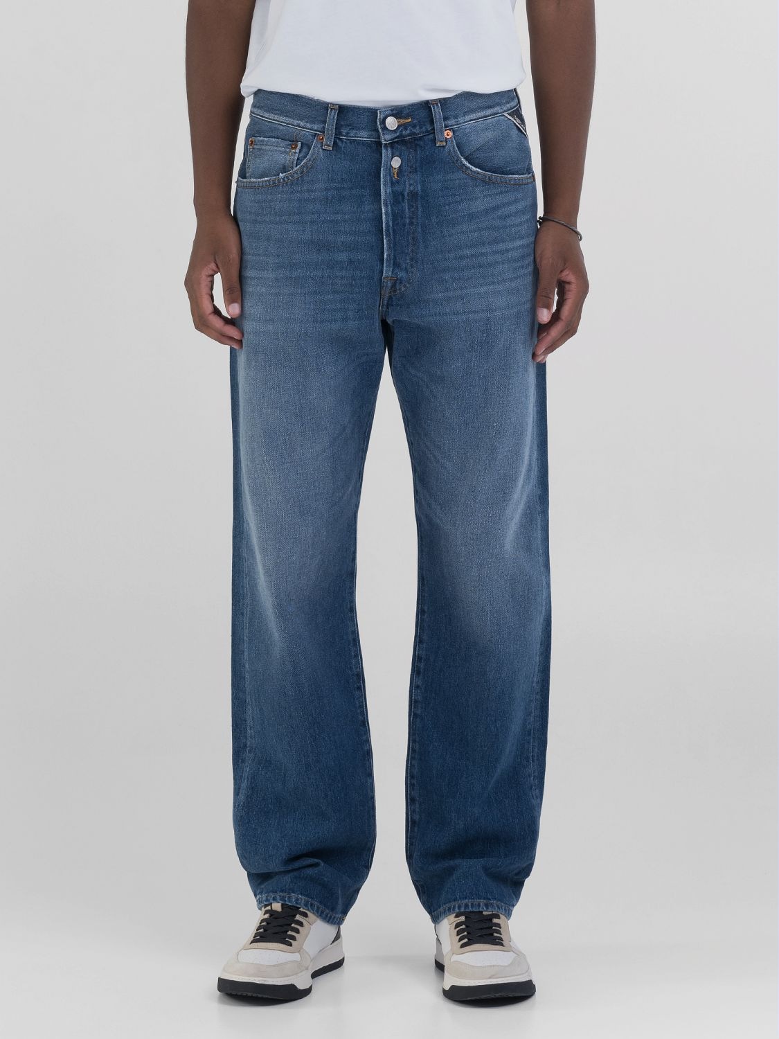 Replay Straight-Jeans "M9Z1 9Zero1 90´s Straight Fit" mit Washed-Look günstig online kaufen