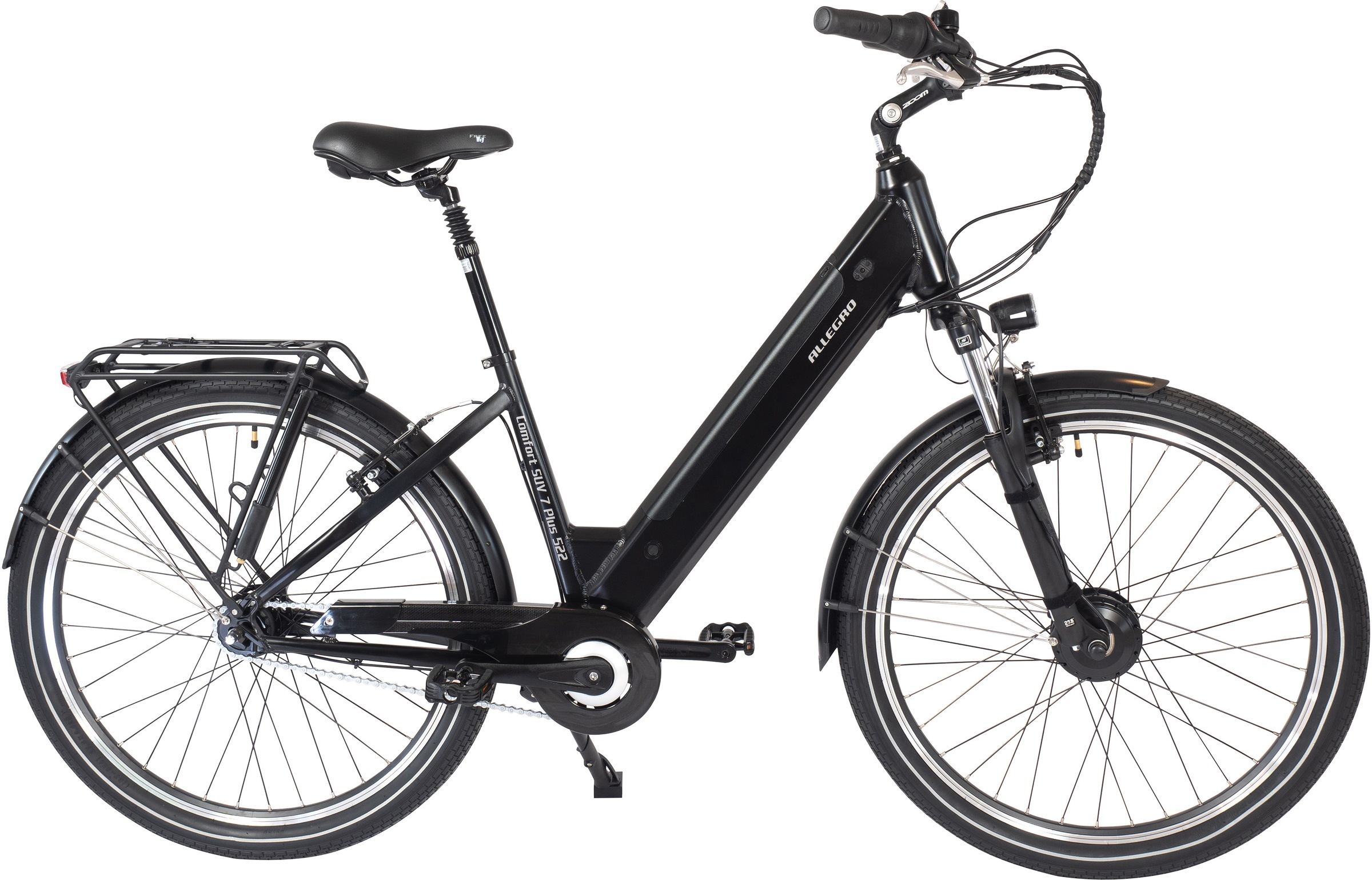 ALLEGRO E-Bike "Comfort SUV 7 Plus 522", 7 Gang, Shimano, Nexus, Frontmotor 250 W, Pedelec, Elektrofahrrad für Damen u. 