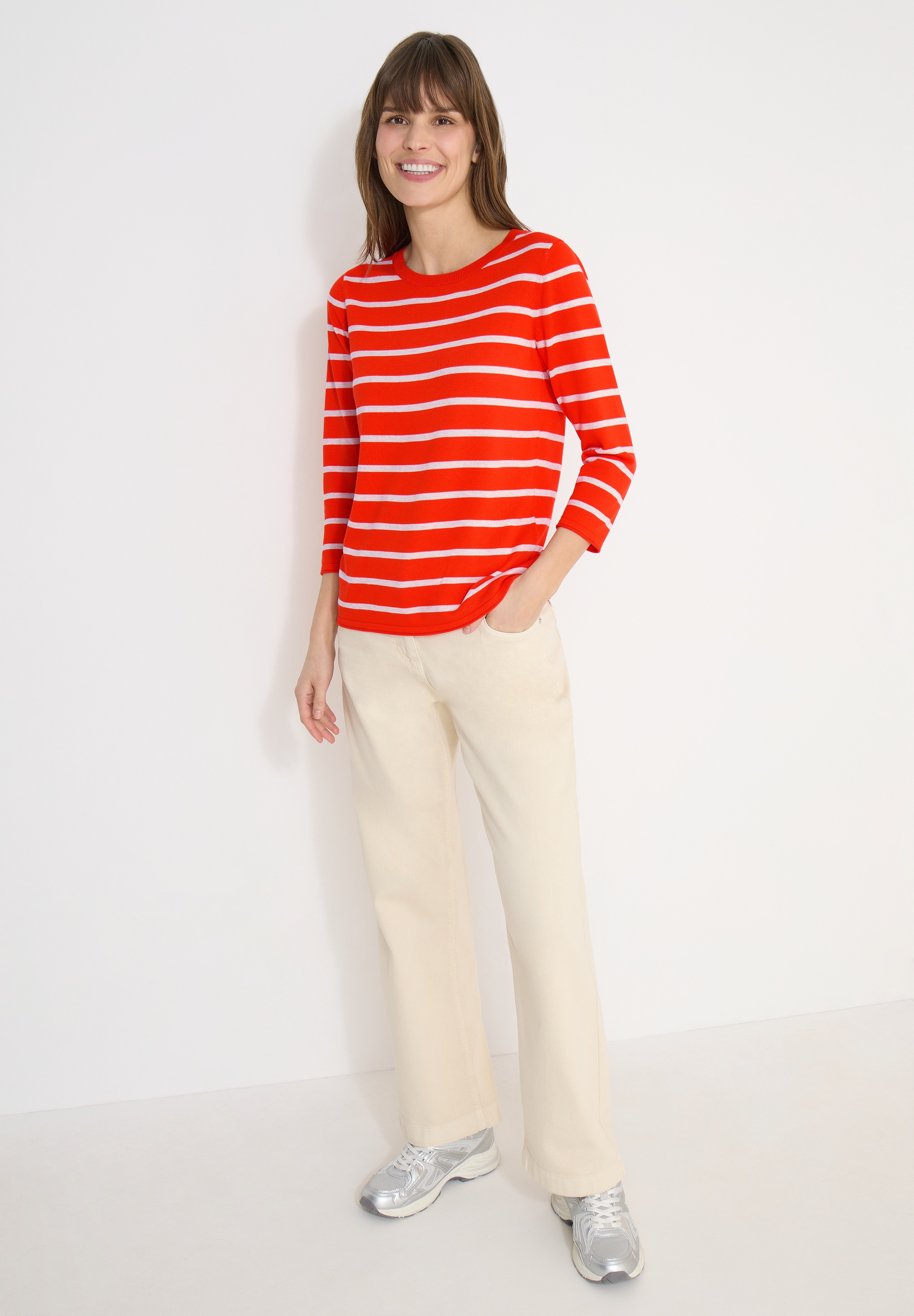 Thumbnail - Cecil Strickpullover mit 3/4 Ärmeln