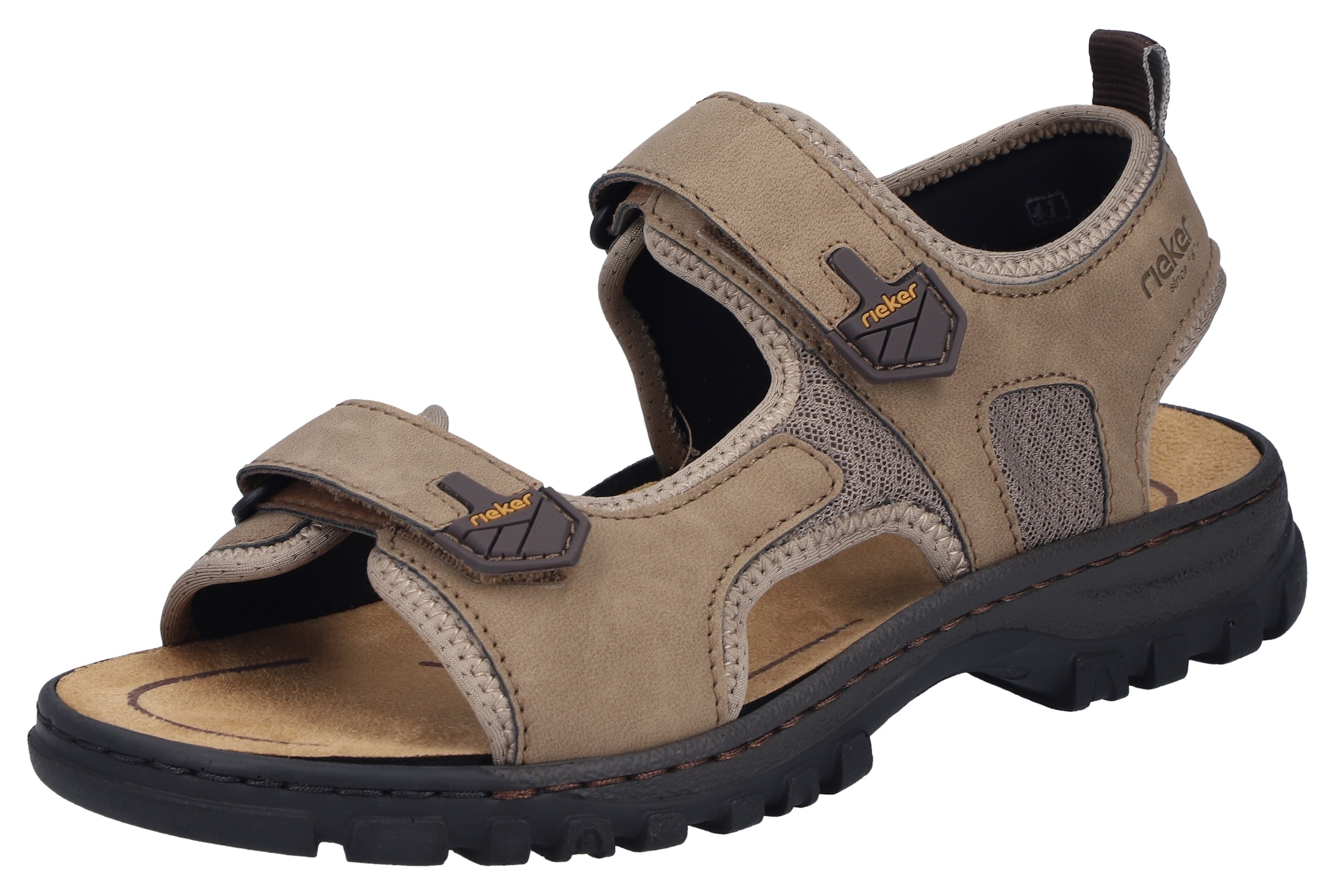 Rieker Sandale Trekkingsandale, Outdoorsandale, Sommerschuh mit Klettriemch günstig online kaufen