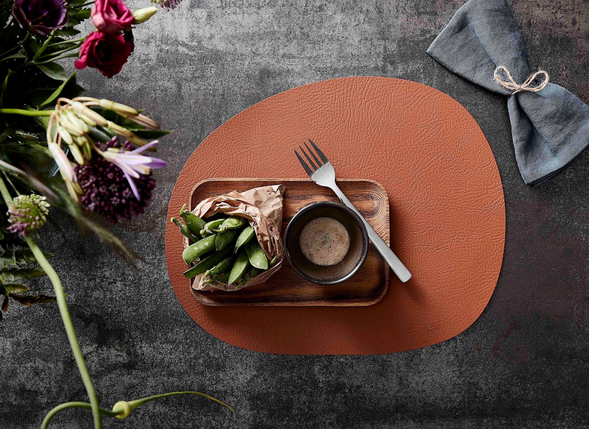 aida RAW Platzset "Buffalo" 95 % Recycelleder günstig online kaufen