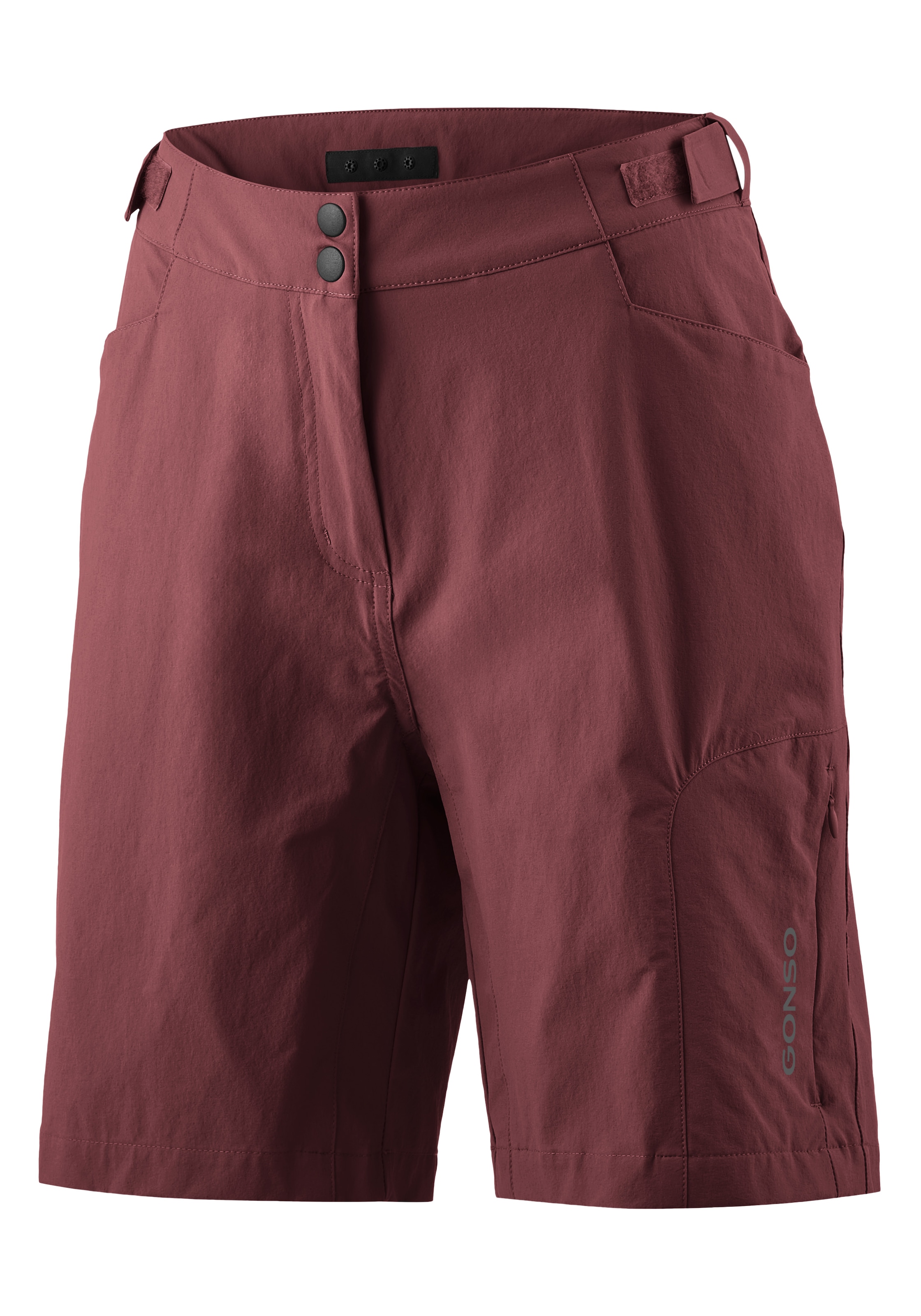 Gonso Fahrradhose »Adventure Shorts W«, Strapazierfähig und formstabil