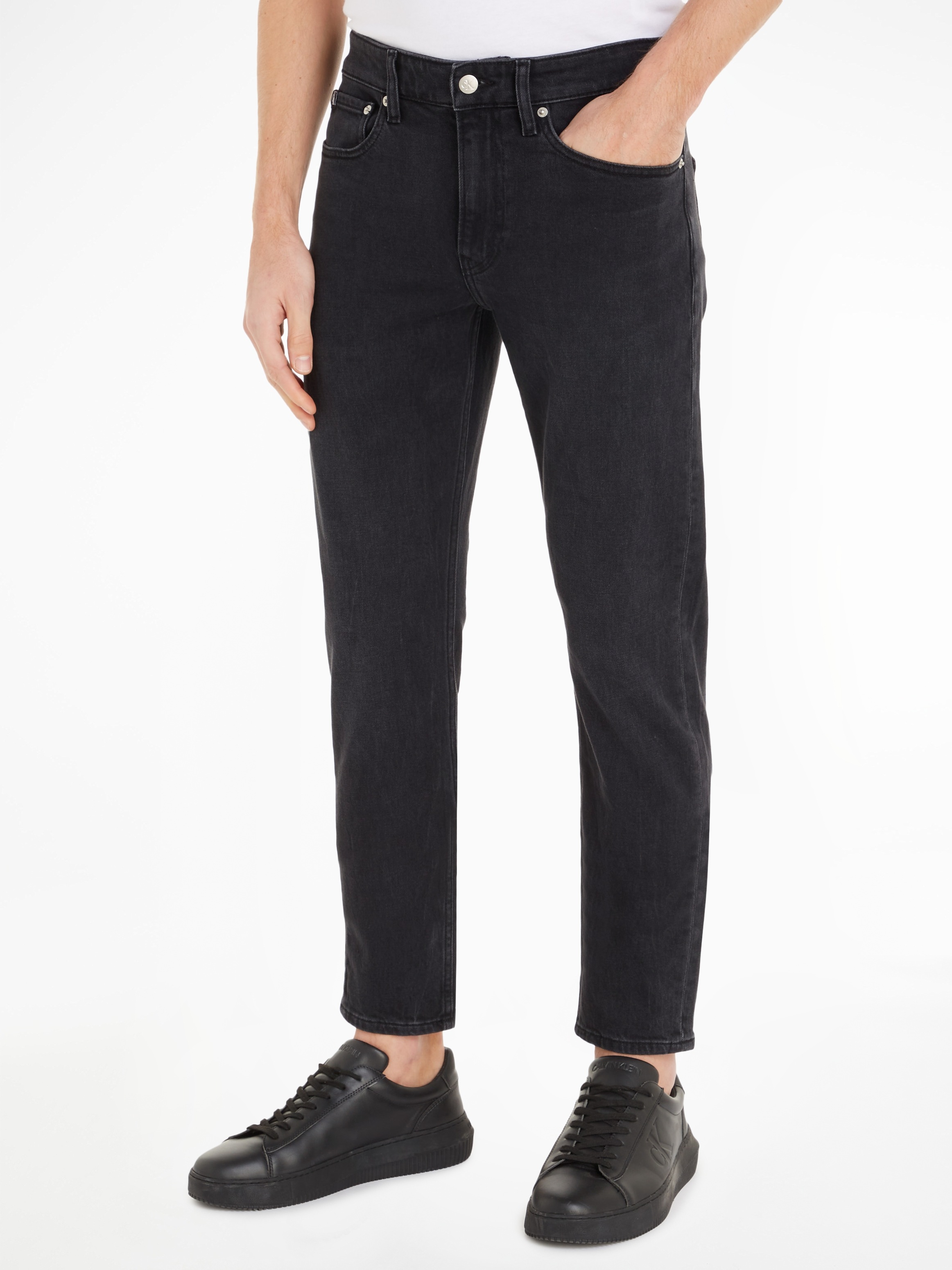 Thumbnail - Calvin Klein Jeans Slim-fit-Jeans "SLIM TAPER", mit Markenlabel