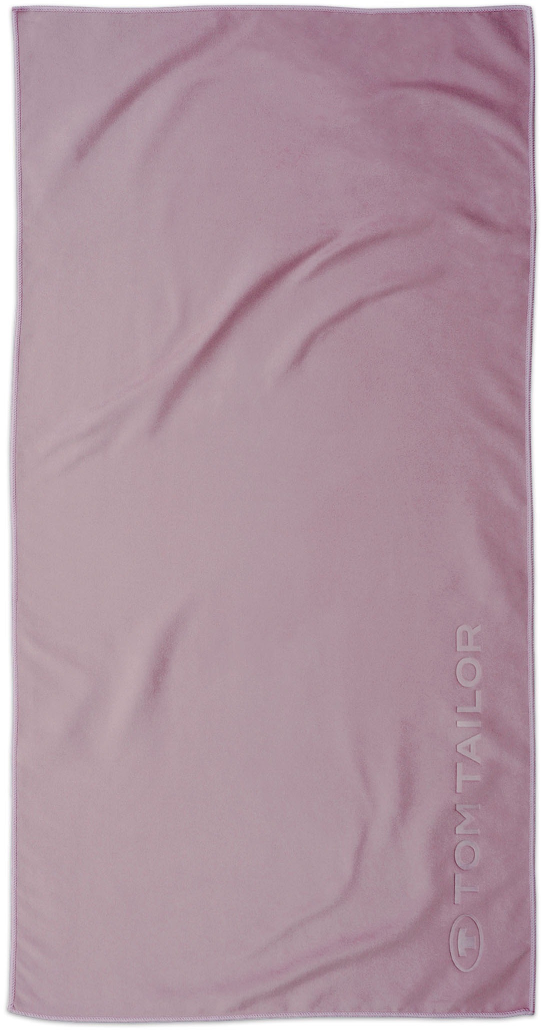 TOM TAILOR HOME Sporthandtuch "Fitnesstuch COLOR BATH" Logo Prägung, Mikrof günstig online kaufen