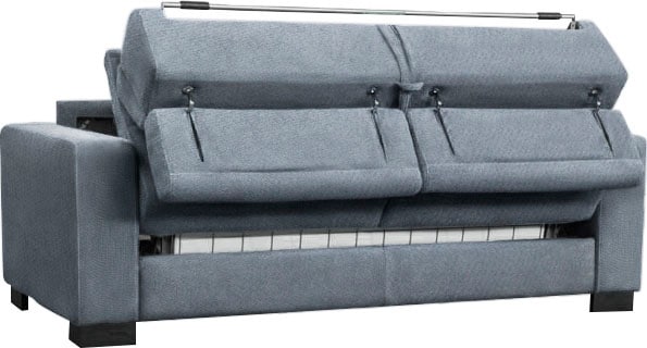 Nias Italia Schlafsofa »Sorrent«, inkl. Matratze und klappbaren  Metallgestell, Liegefläche 140/209 cm | BAUR