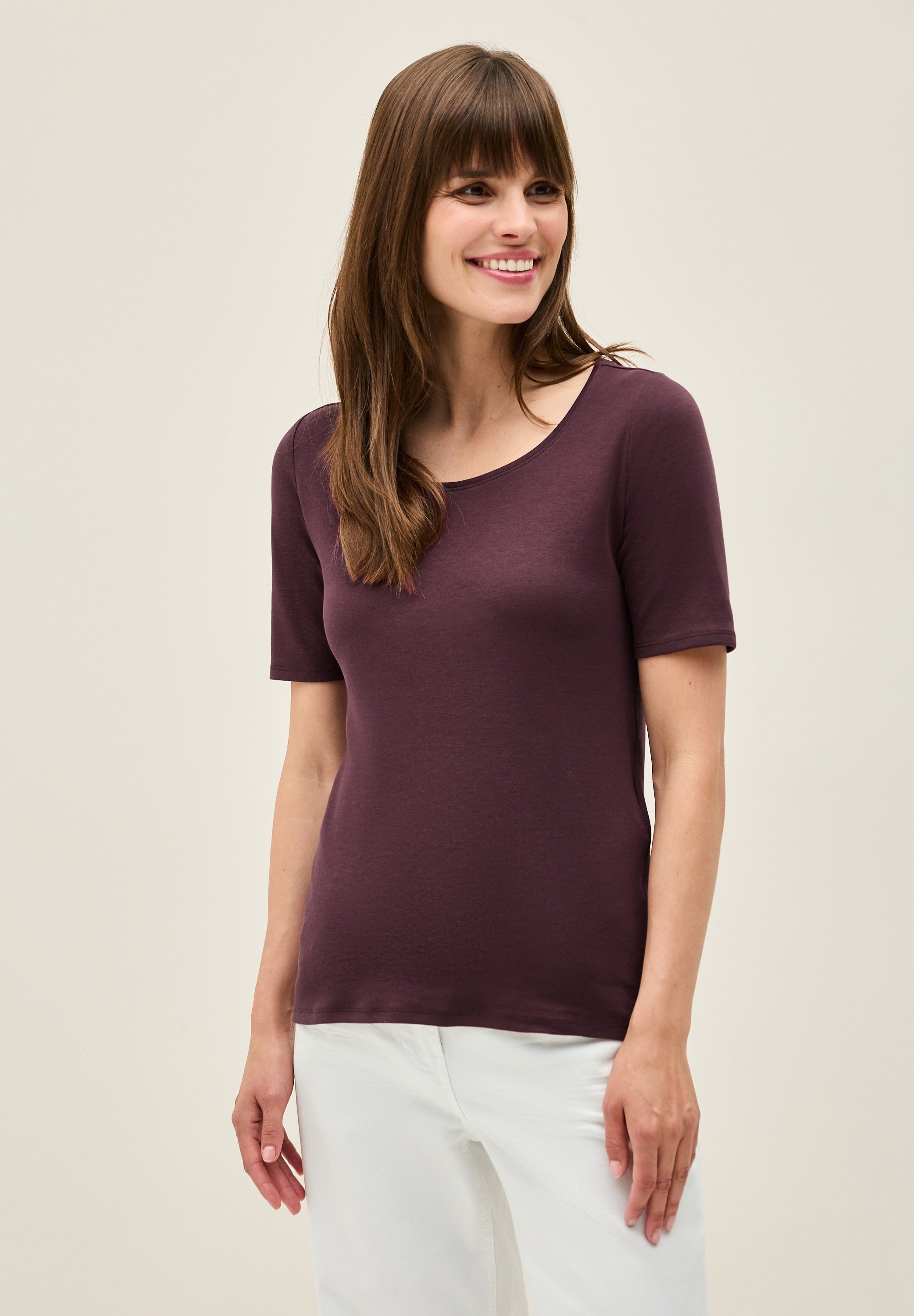 Cecil T-Shirt, Basic günstig online kaufen
